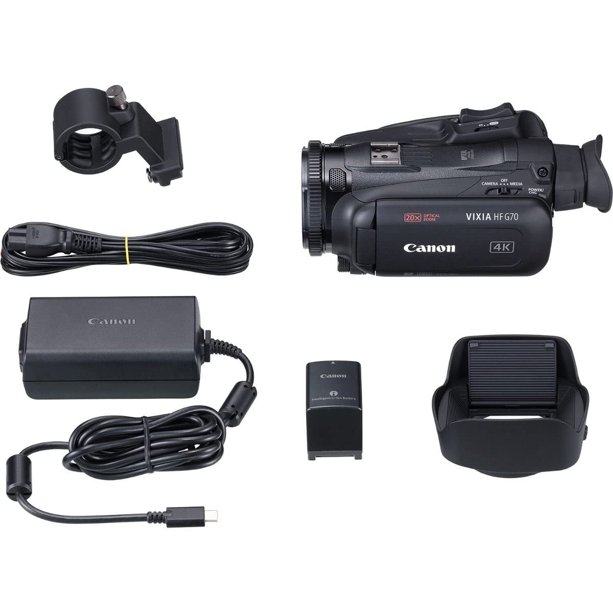 Amazon | Canon VIXIA HF G70 ビデオカメラ 1/2.3インチ 4K UHD CMOS