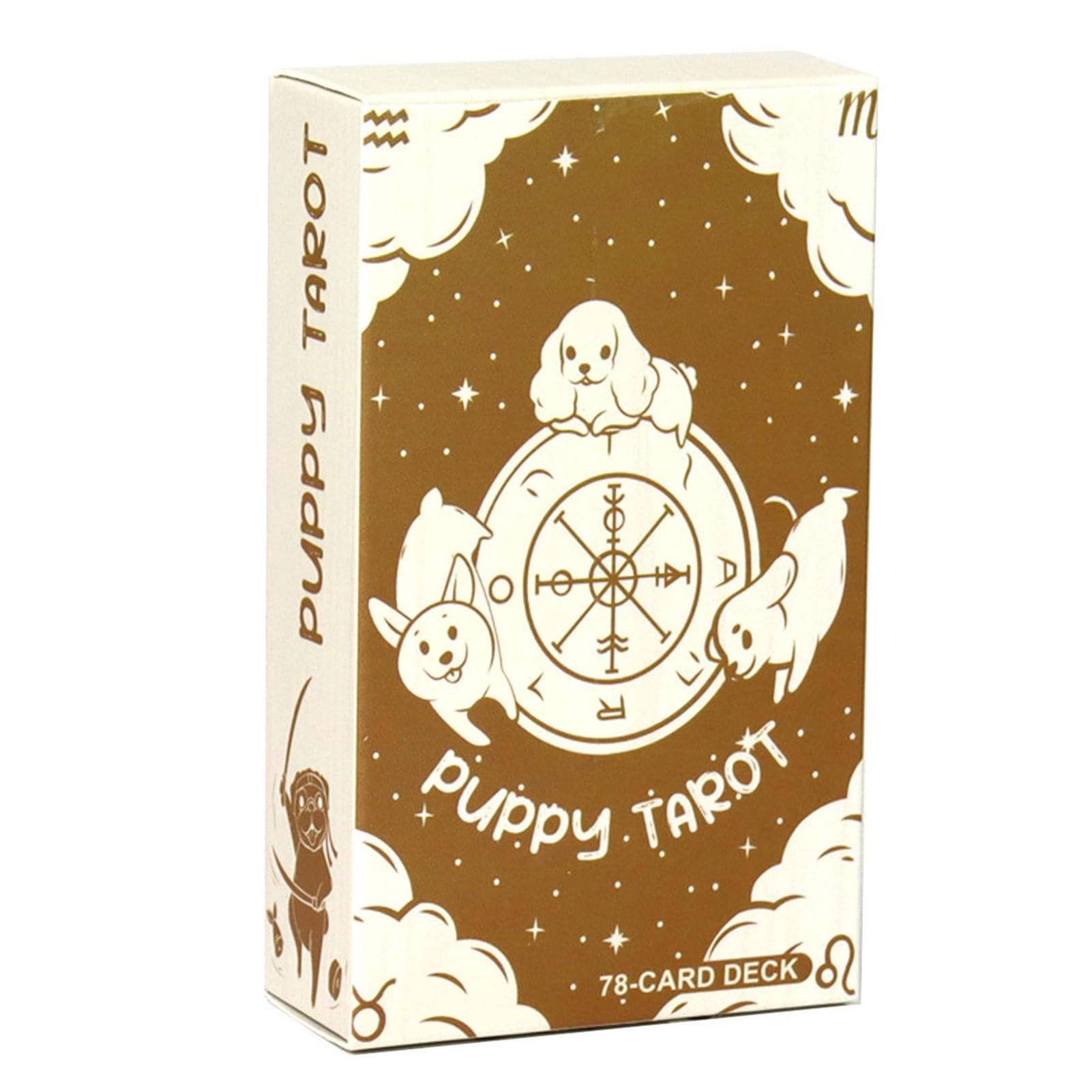 Amazon.co.jp: 子犬のタロットデッキ 78 カードゲームタロットデッキ