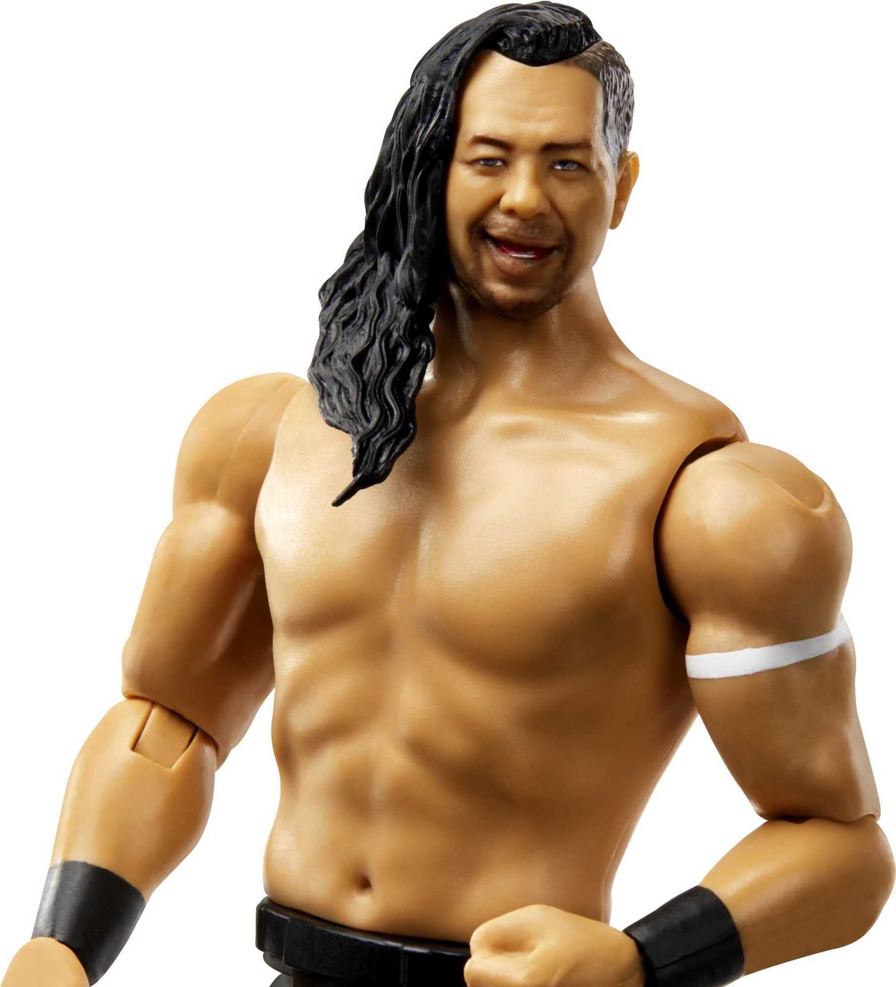 Amazon.co.jp: マテル WWE 中村慎介 ベーシックアクションフィギュア