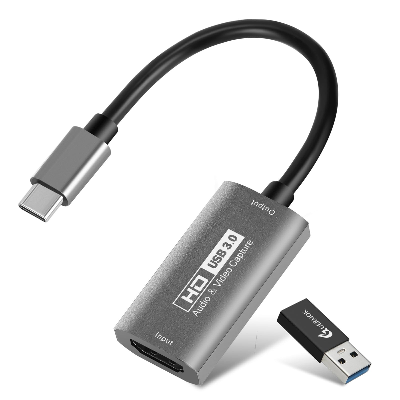 Amazon.co.jp: GUERMOK動画キャプチャーボード、USB 3.0 HDMIからUSBC