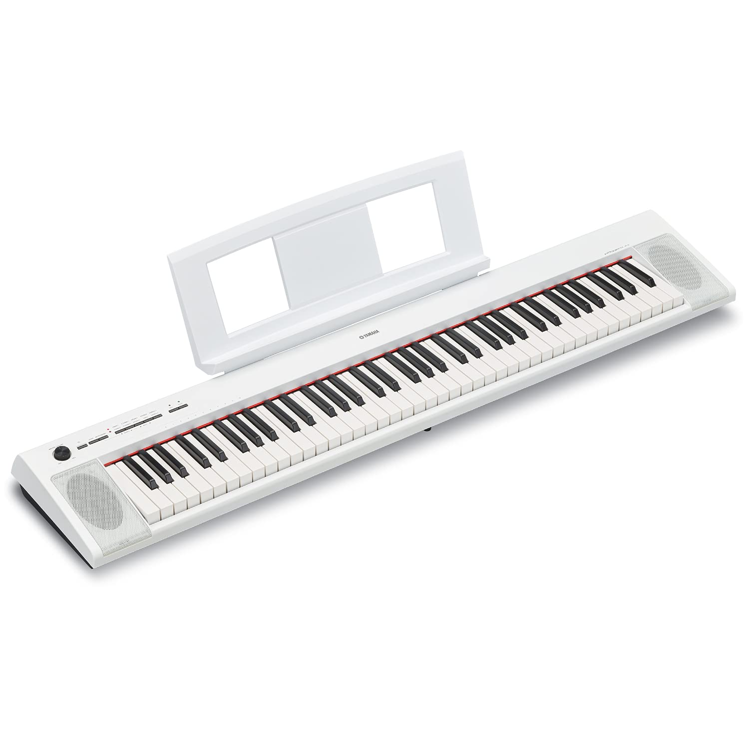 Amazon | ヤマハ YAMAHA 電子キーボード piaggero ホワイト NP-32WH