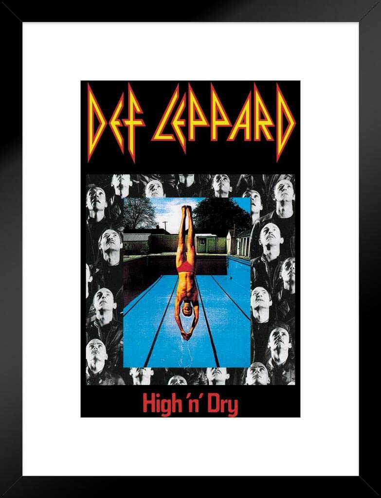 Amazon.co.jp: ポスター Foundry Def Leppard ハイ&ドライ アルバム