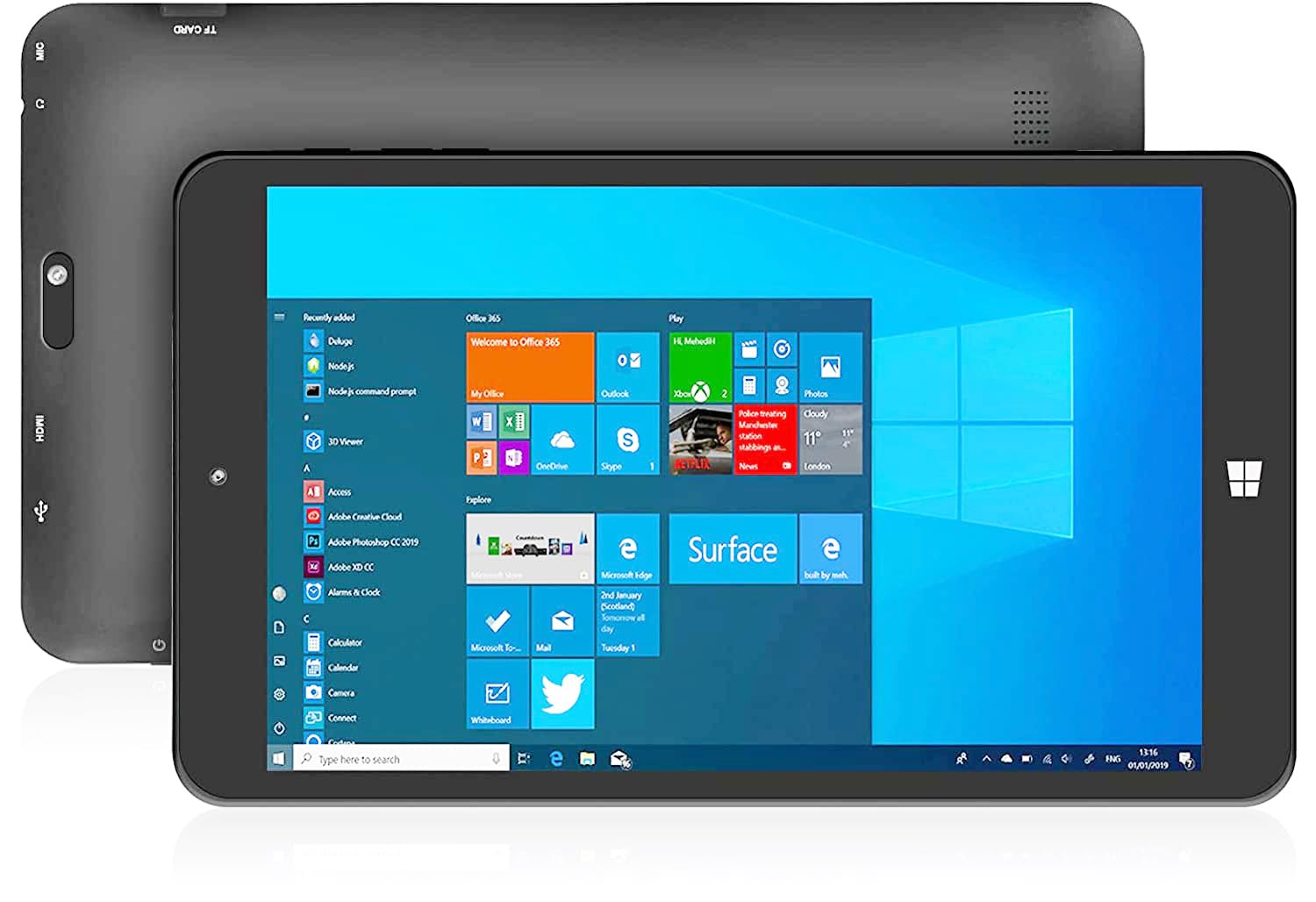 Amazon.com : SZTPSLS 8 Inch Windows 10 Tablets, Quad Core CPU 64GB