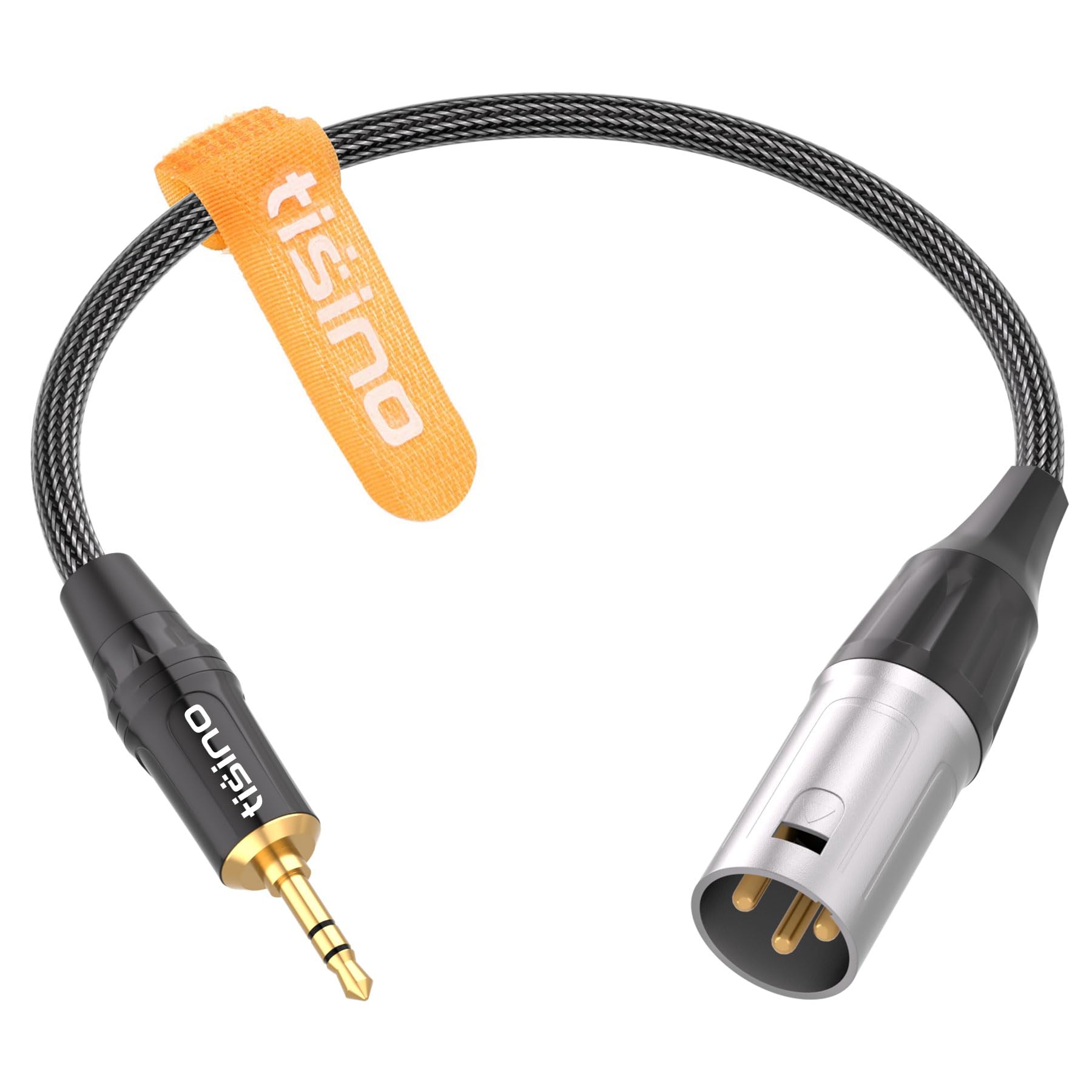 Amazon.co.jp: Tisino 3.5mm - XLRバランスケーブルアダプター