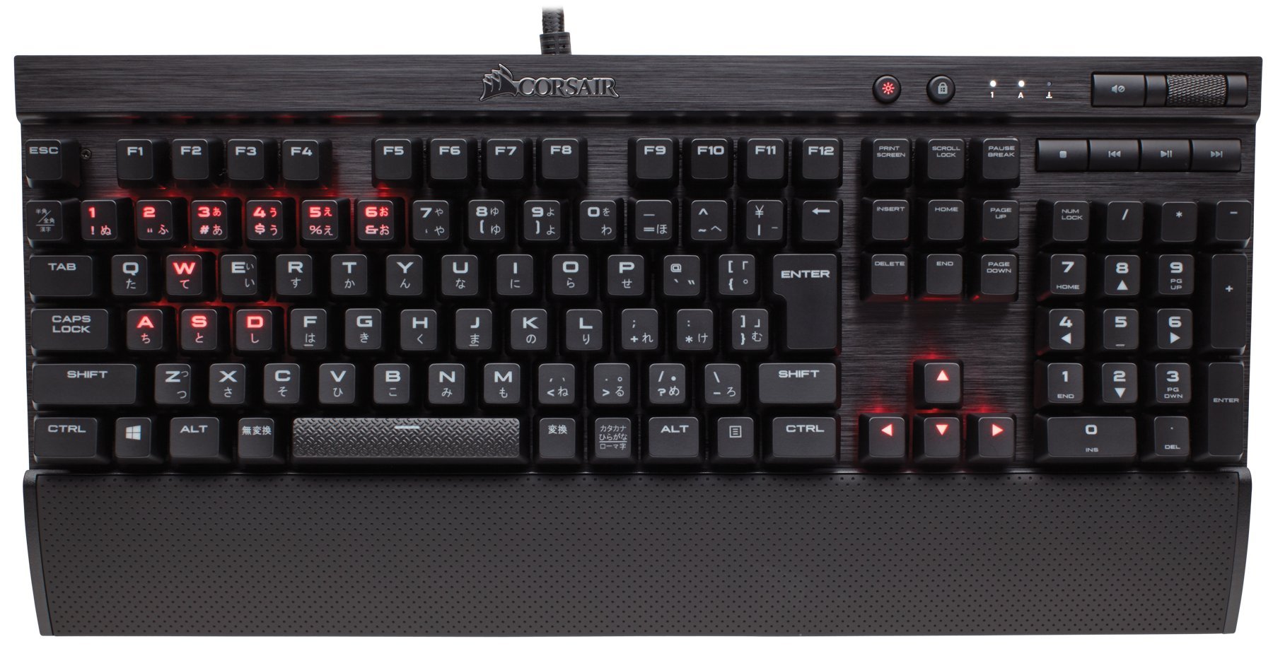 Amazon.co.jp: Corsair K70 LUX CherryMX Red -日本語 ゲーミング