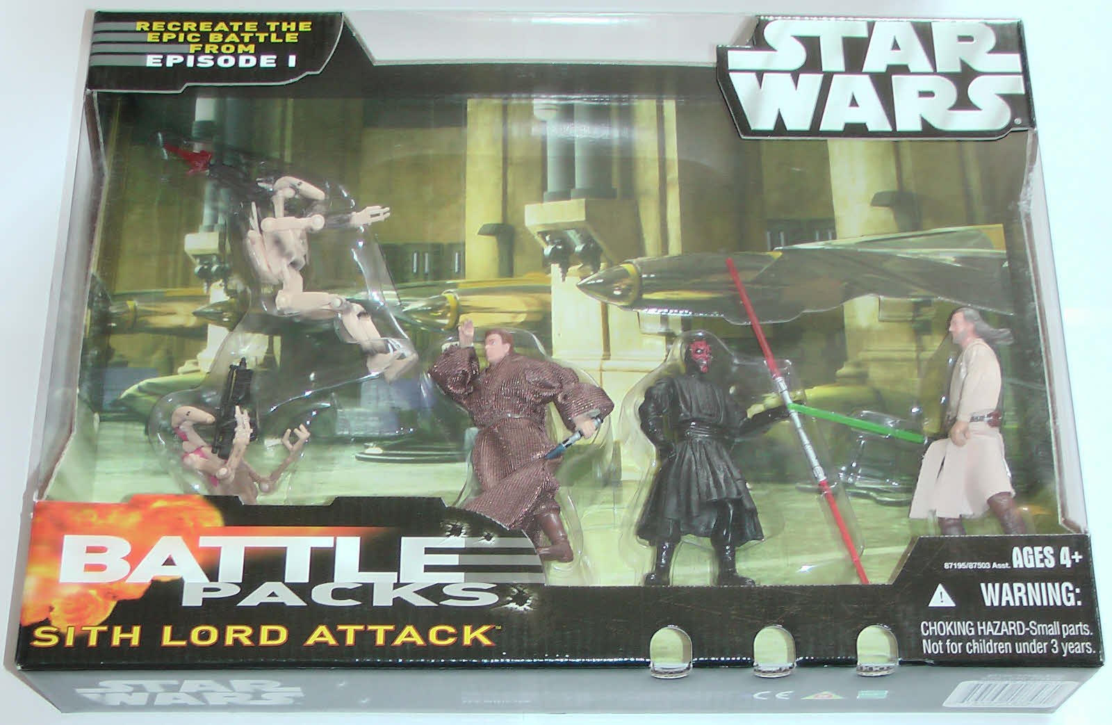 Amazon.com: Star Wars Battle Pack: Battle of Theed : Toys & Games