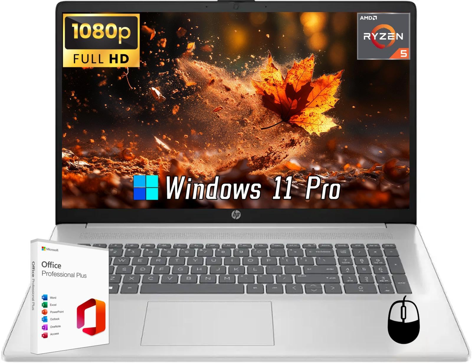 Amazon.com: HP 17 inch Laptop, Microsoft Office Lifetime License