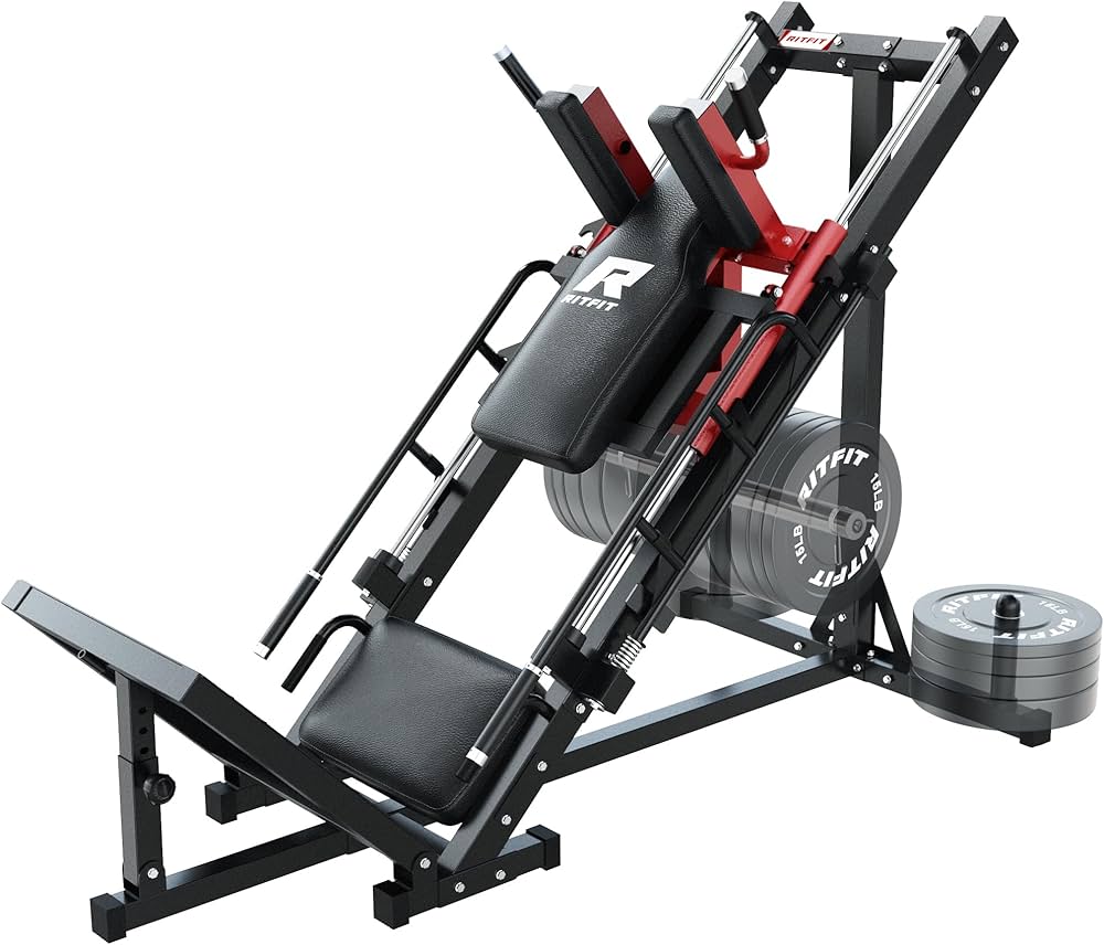 Amazon | RitFit レッグプレス ハック スクワットマシン