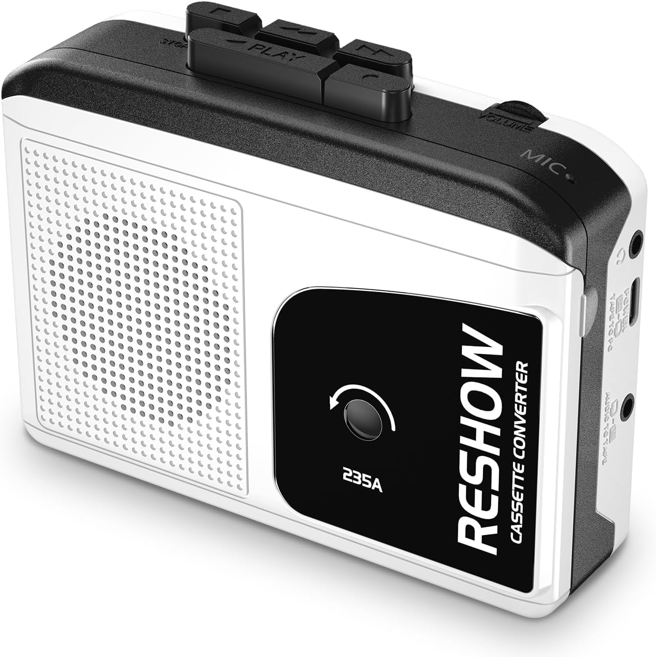 Amazon.co.jp: リショー カセット録音プレーヤー ポータブルカセット