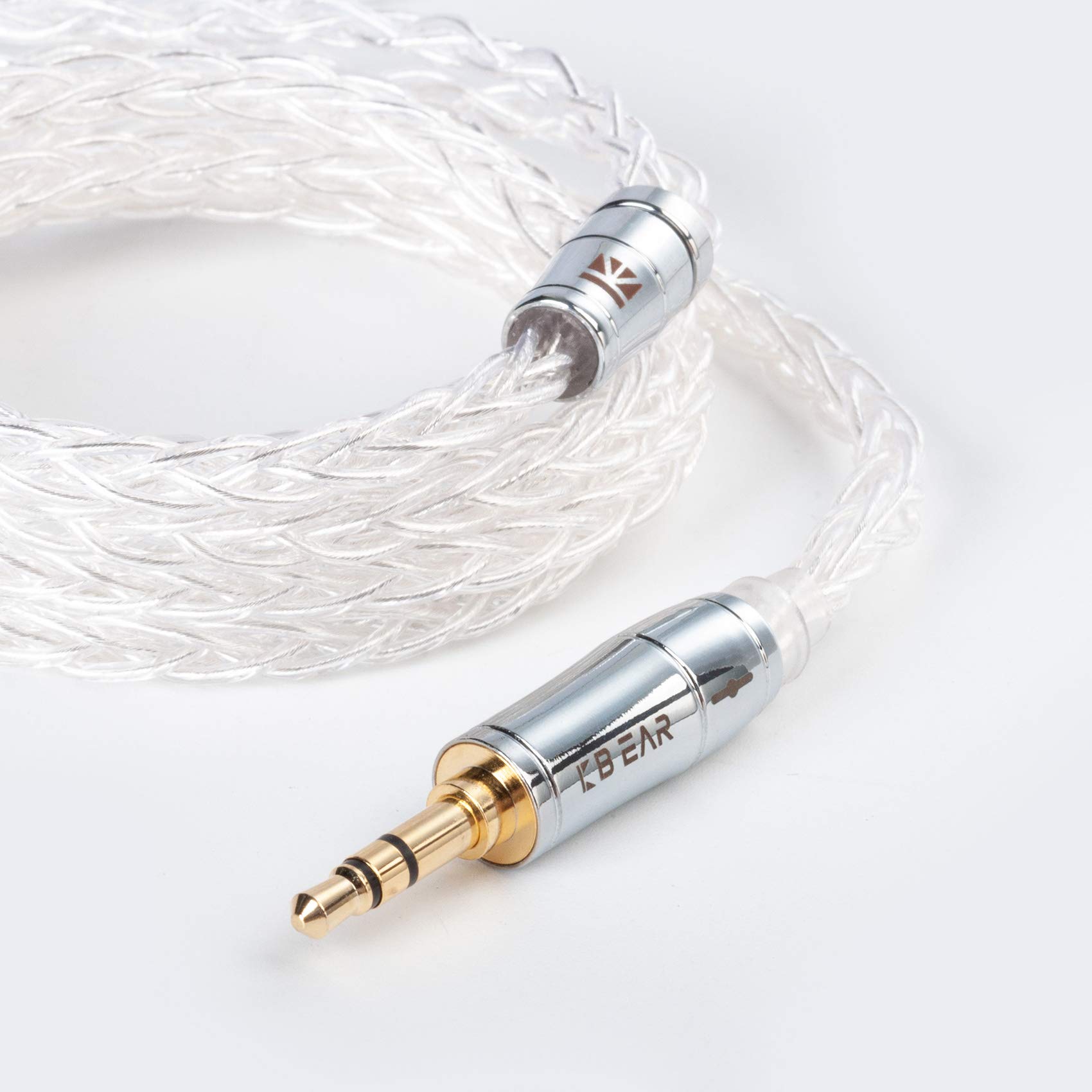 Amazon | Yinyoo イヤフォン ケーブル 2pin 3.5mm KBEAR KBX4913 純銀