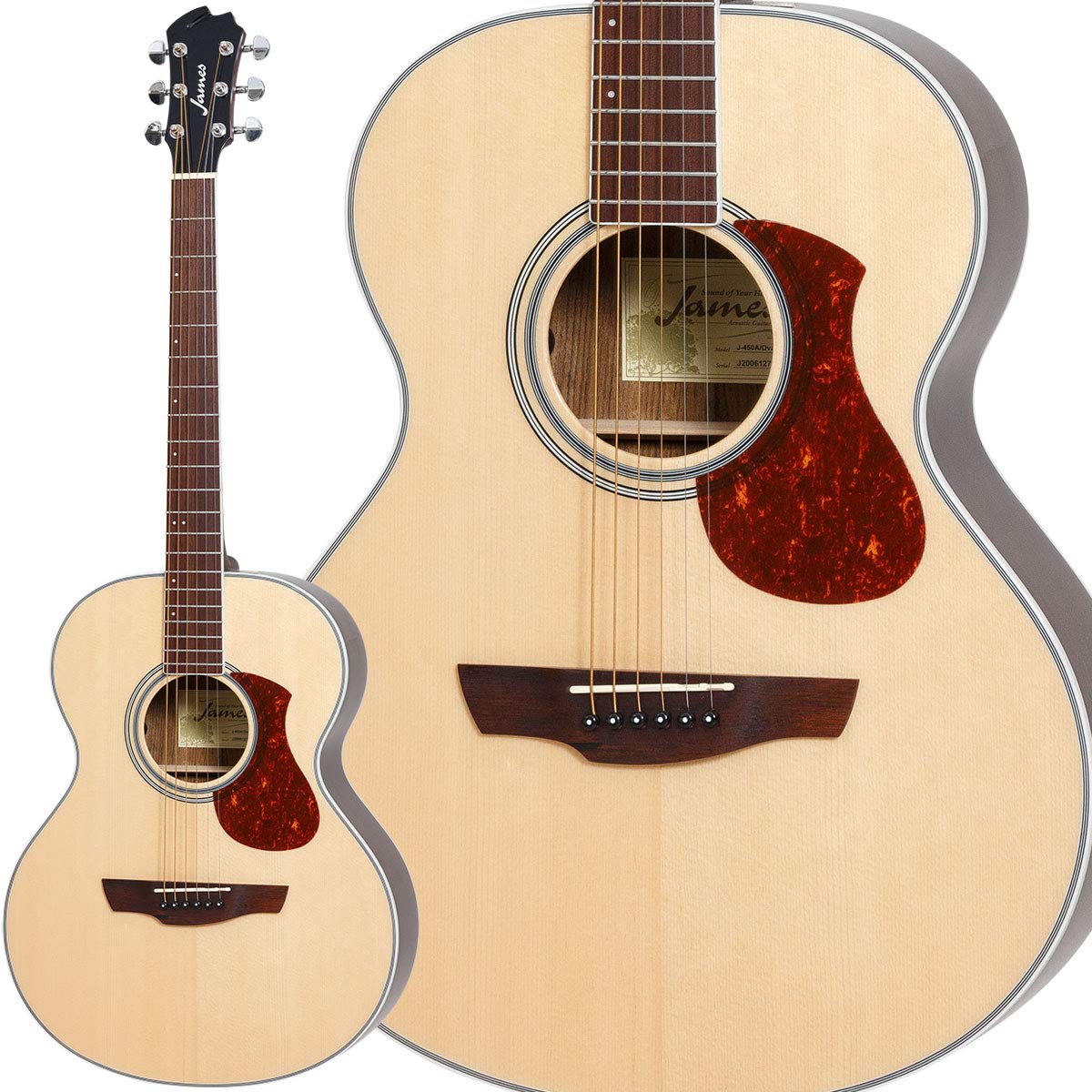 Amazon | James J-450A/Ova Natural アコースティックギター