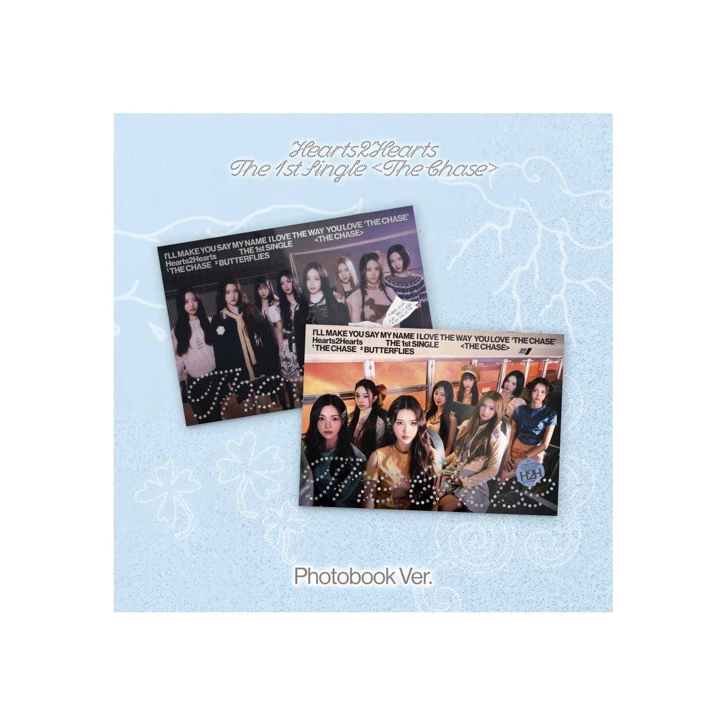 Amazon.com: Hearts2Hearts The Chase 1st Single Album (Photo Book 2