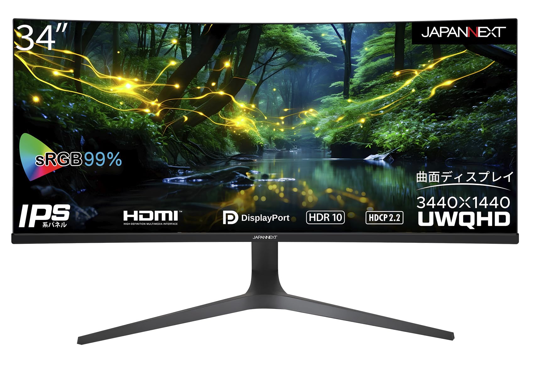Amazon.co.jp: JAPANNEXT 34インチ モニター UWQHD 3440 x 1440 IPS