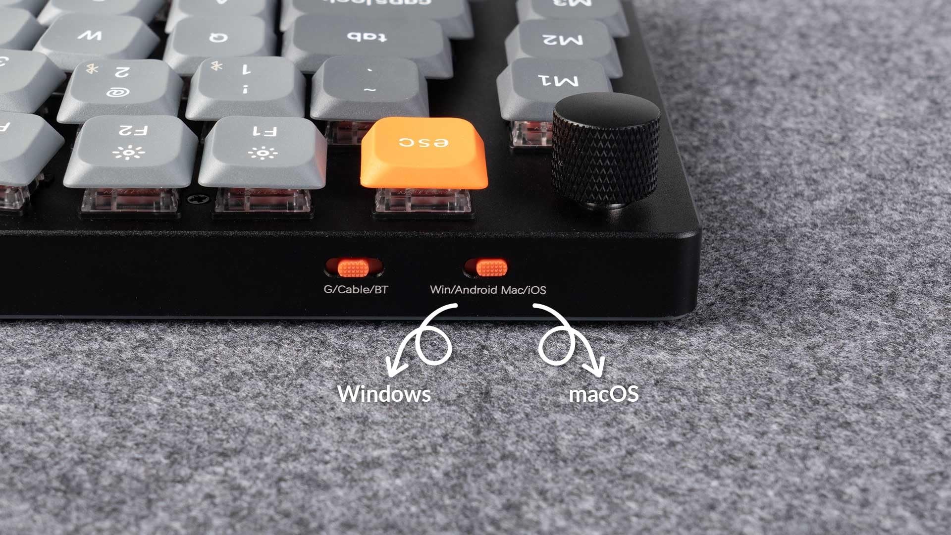 Amazon | Keychron K15 Max 75% Aliceレイアウト QMKワイヤレス