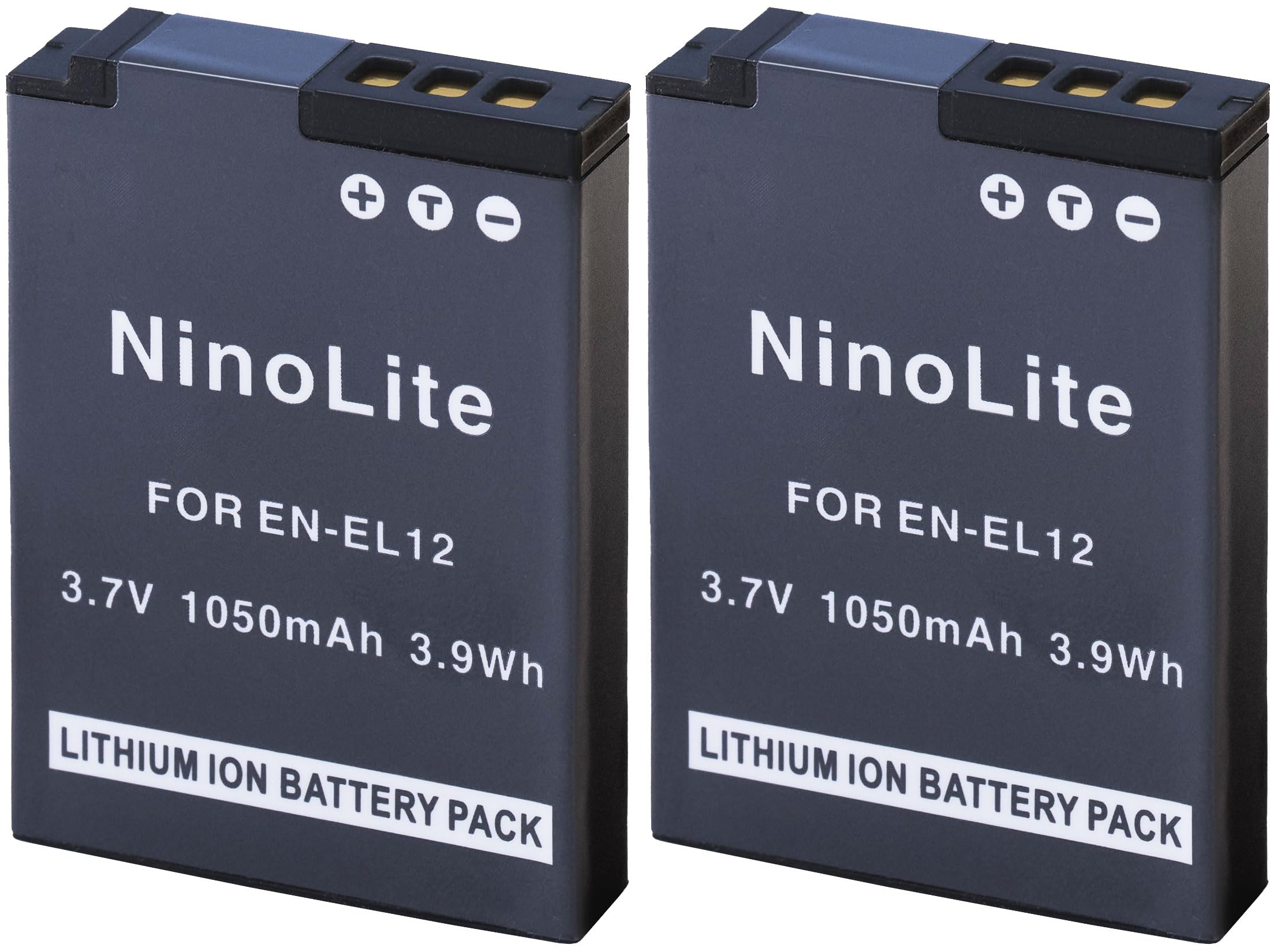 Amazon | NinoLite EN-EL12 互換 バッテリー 2個セット ニコン COOLPIX