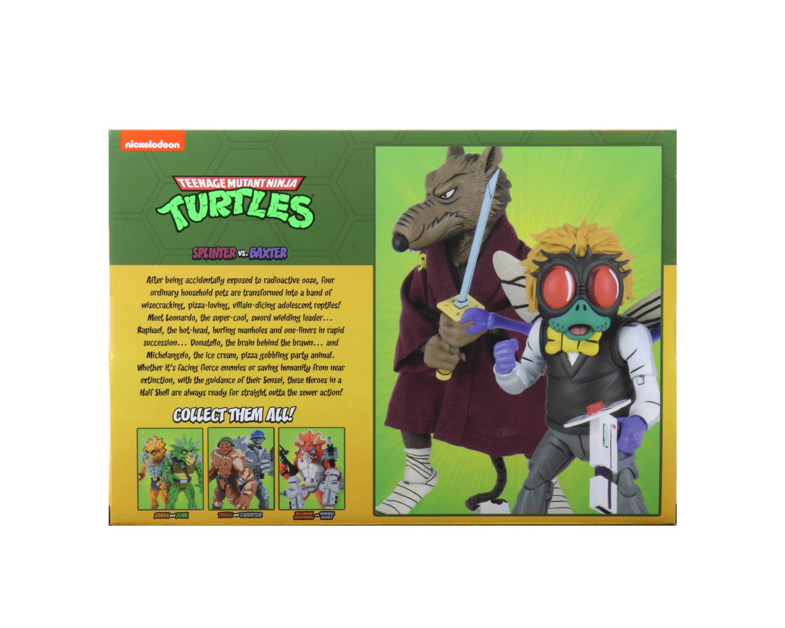 Amazon | NECA - 置物 TMNT Tortues Ninja Cartoon - 2パック