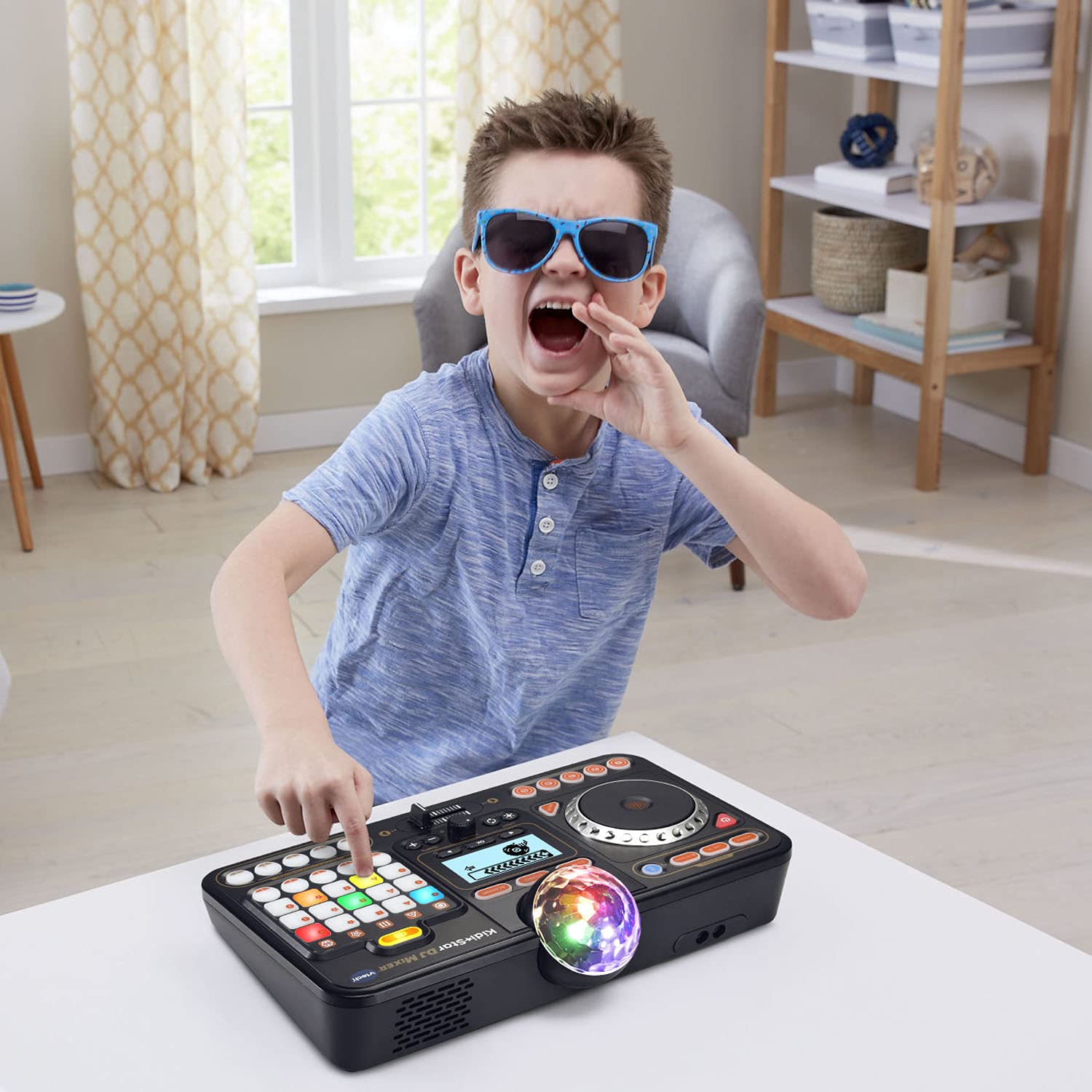 Amazon.co.jp: VTech KidiStar DJミキサー ブラック : 楽器・音響機器