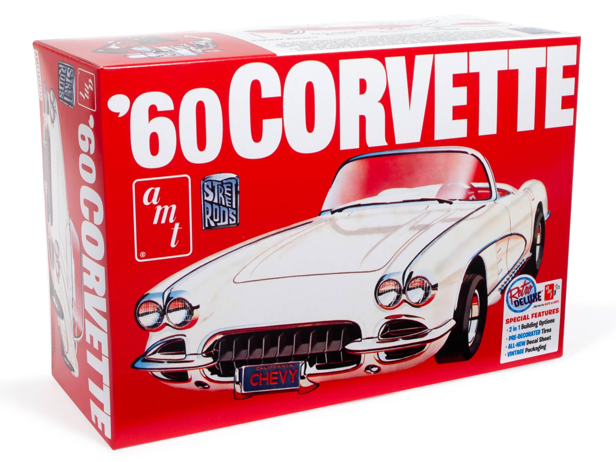 Amazon | AMT 1/25 1960 シボレー コルベット プラモデル AMT1374