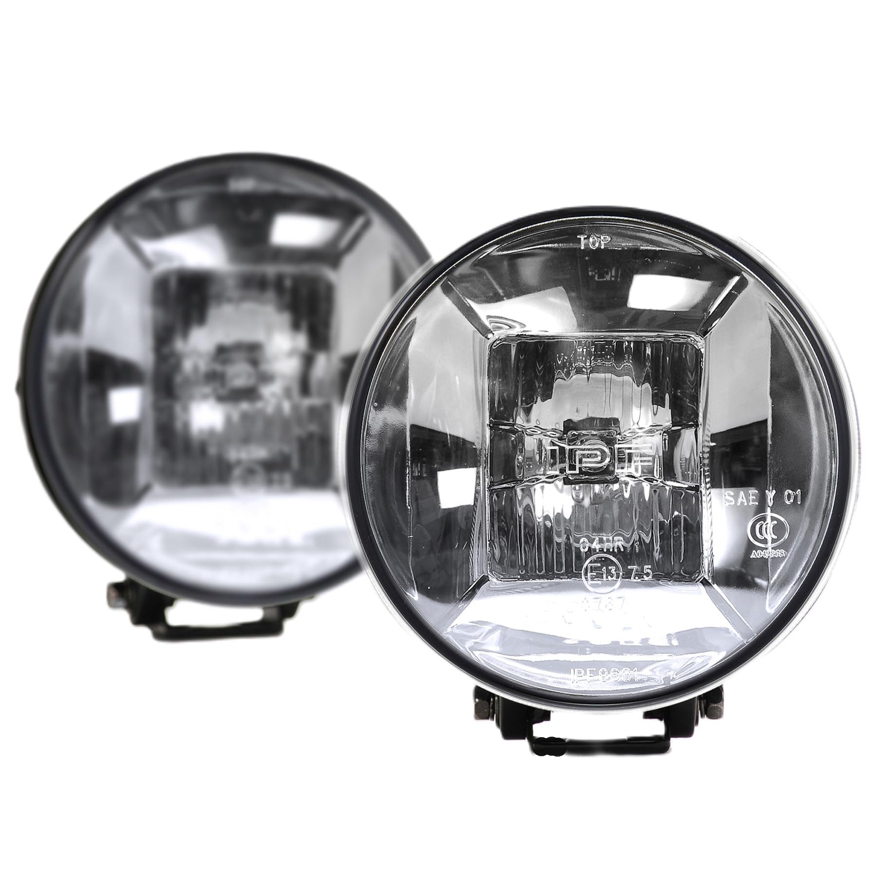 Amazon | IPF フォグランプ ハロゲン H3 丸形 直径166mm 3200K 純正色