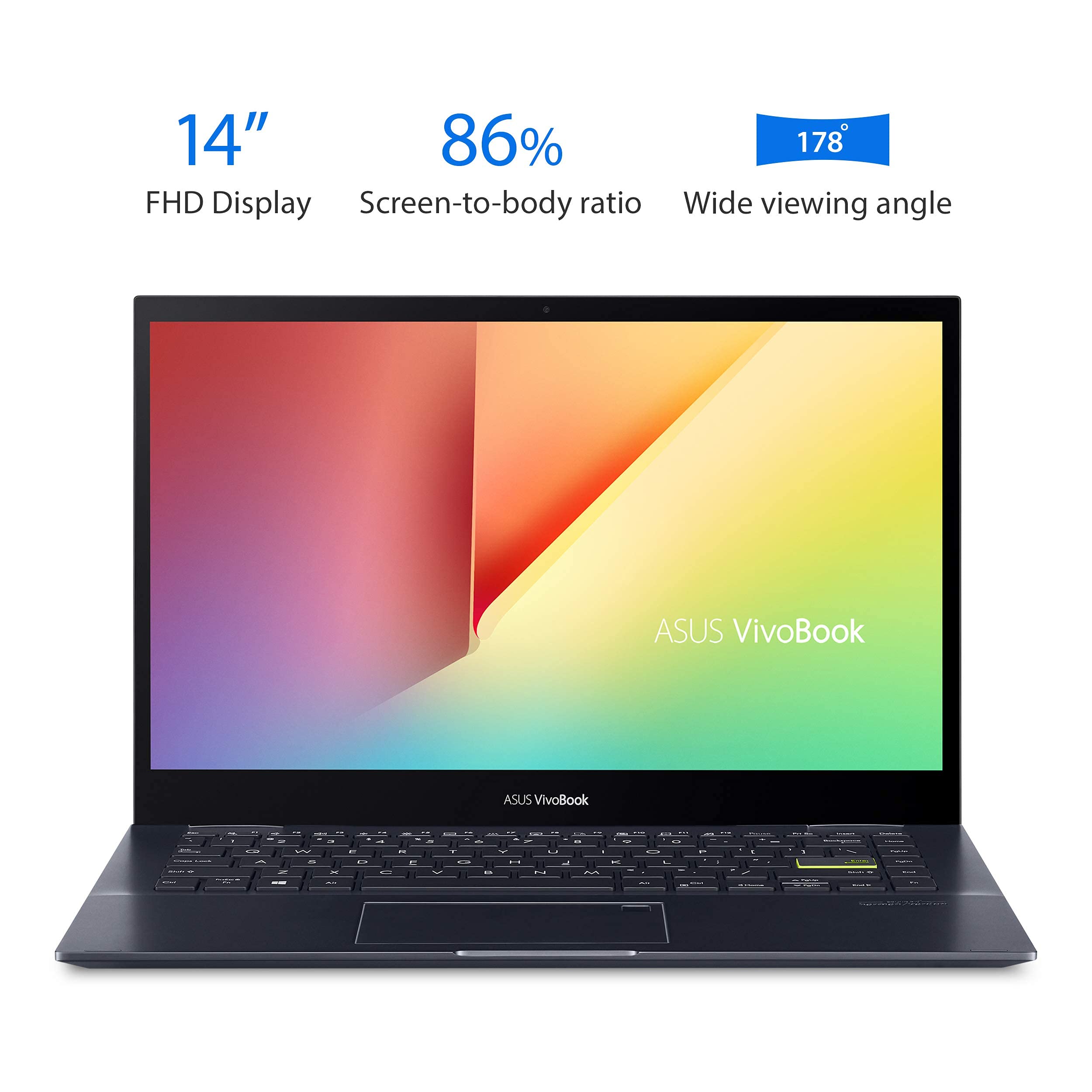 Amazon.com: ASUS VivoBook Flip 14 Thin and Light 2-in-1 Laptop, 14