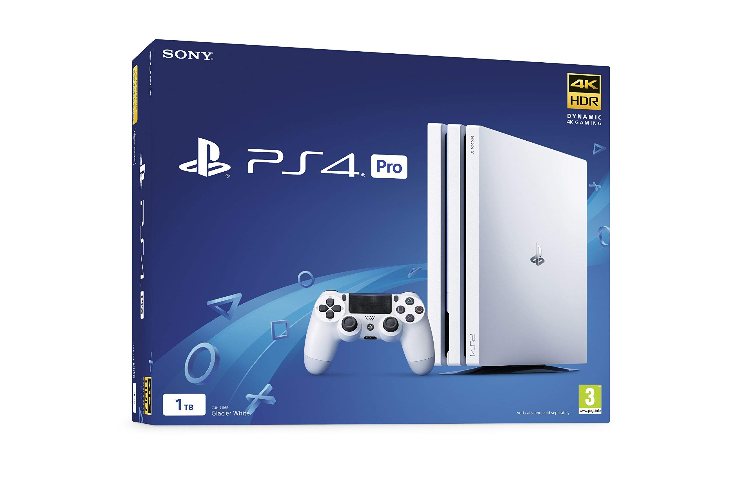 Amazon.com: Sony PlayStation 4 Pro 1TB White (PS4) (Renewed