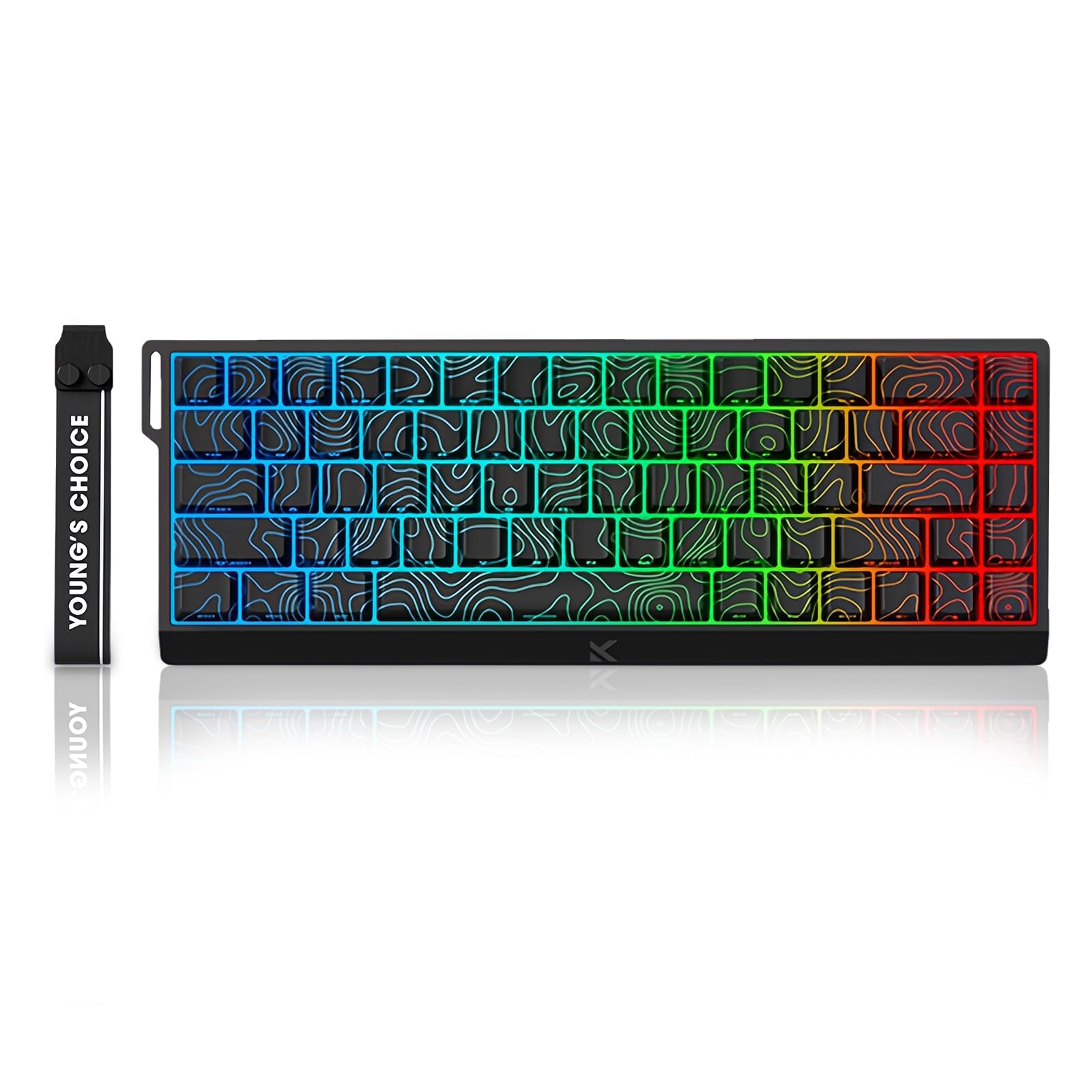 Amazon.com: ZMX MCHOSE ACE 68 Magnetic Switch RGB Gaming Keyboard