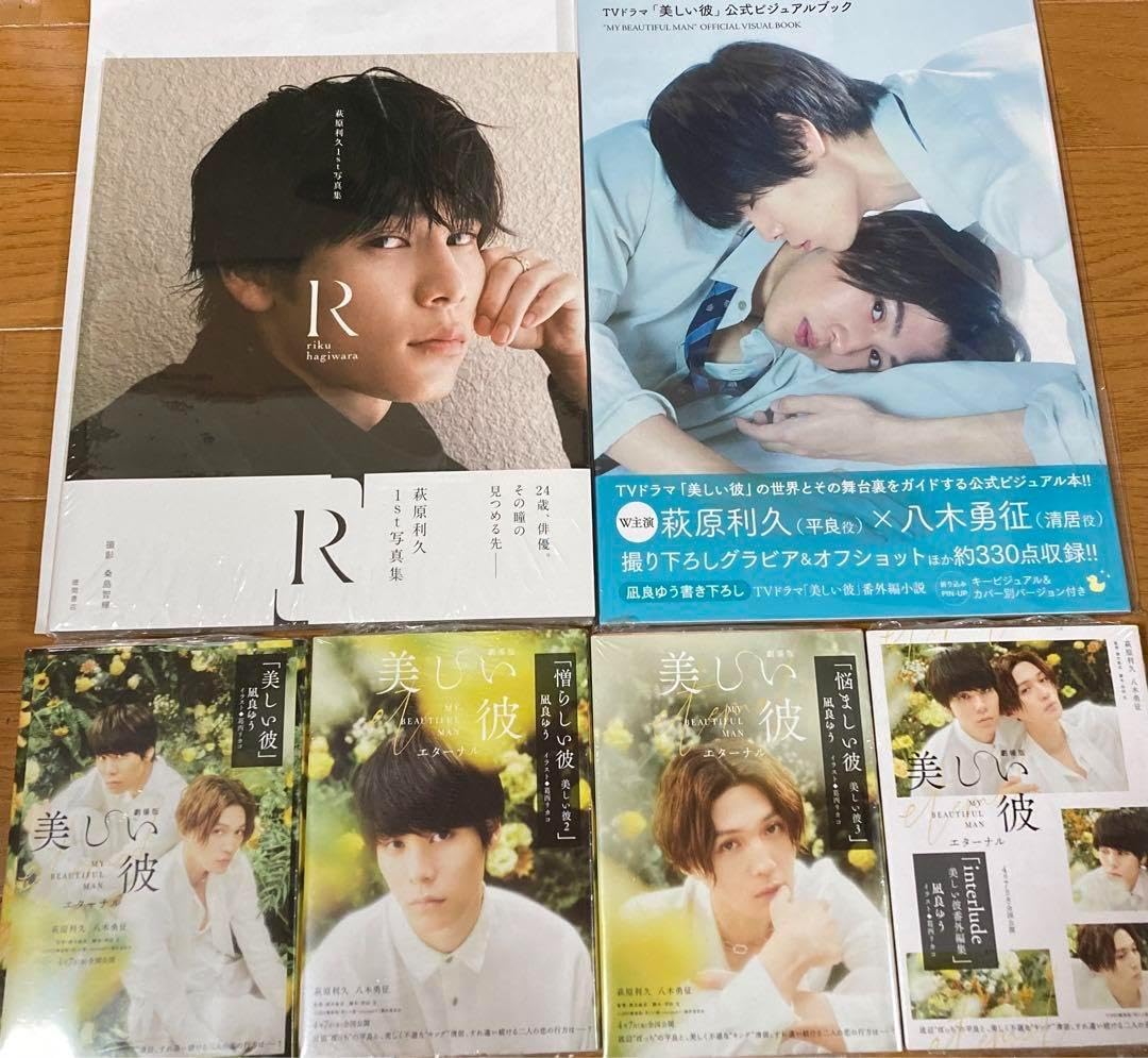 Amazon.co.jp: 美しい彼 6点セット 小説全面帯1～4巻＆公式ビジュアル