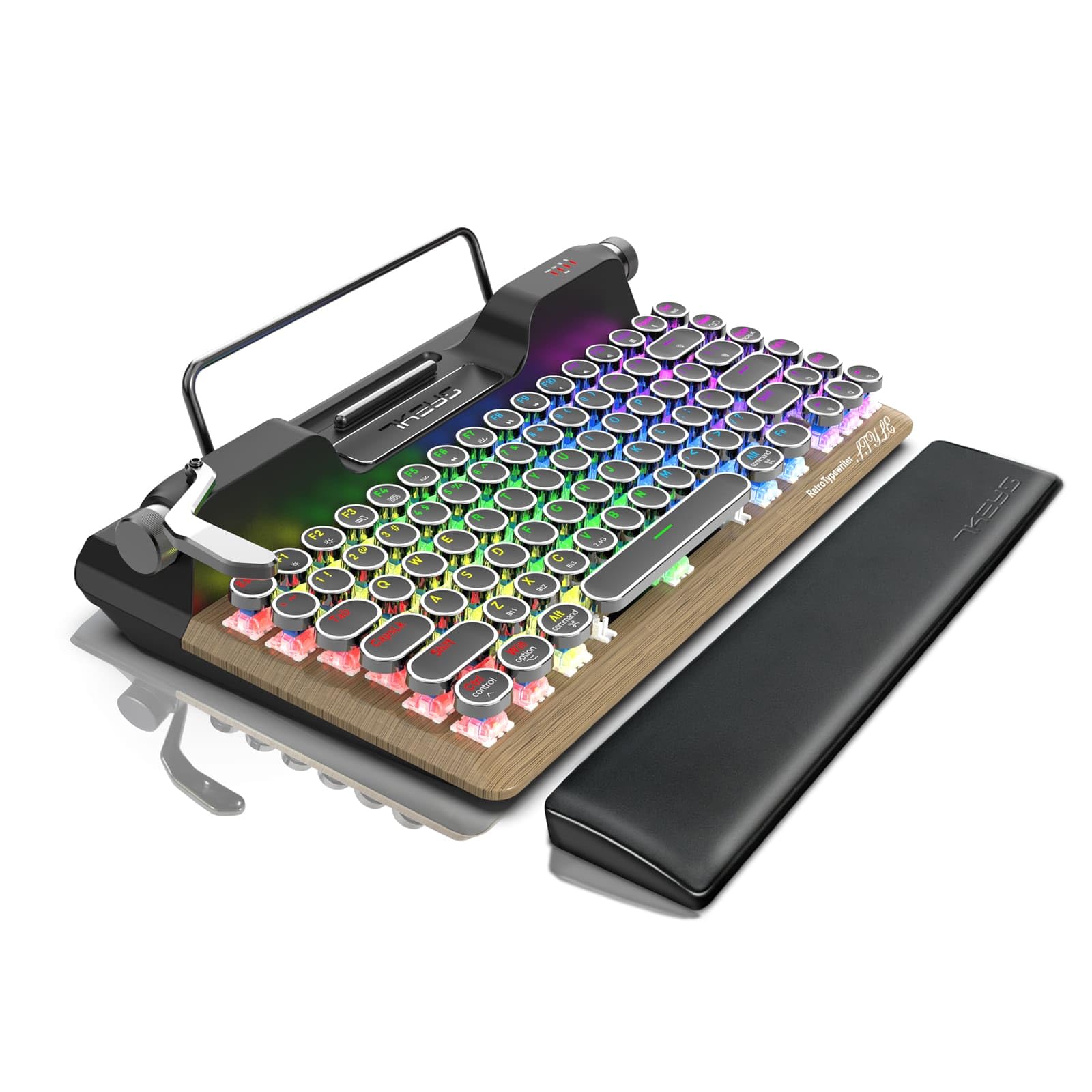 Amazon.com: 7KEYS Retro Typewriter Mechanical Gaming Keyboard
