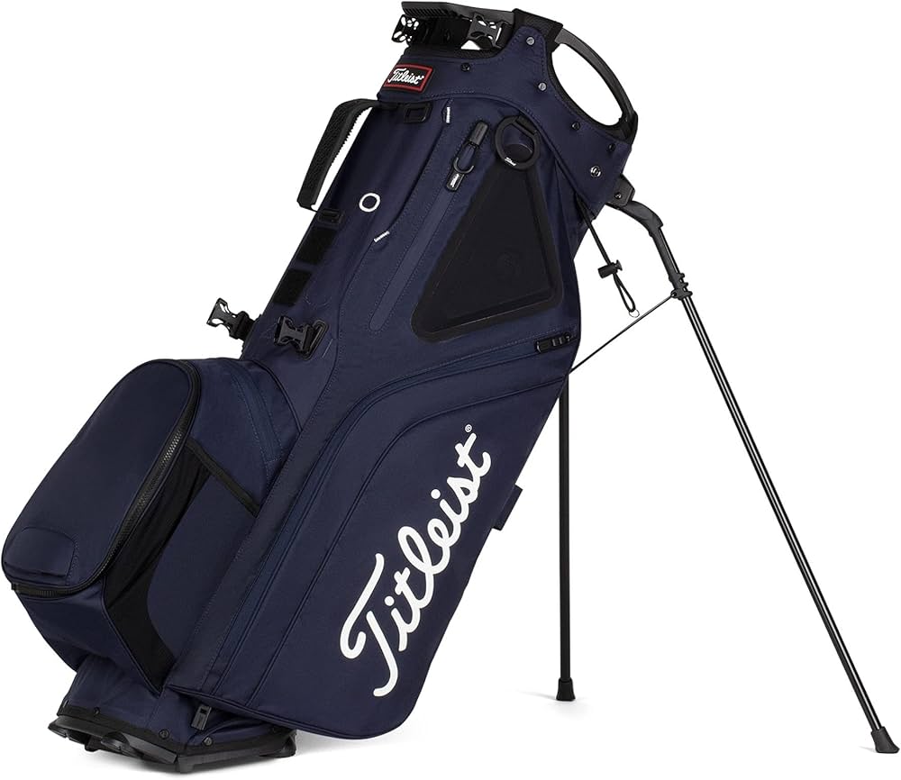 Amazon | Titleist - ハイブリッド5ゴルフバッグ - ネイビー 4ポンド