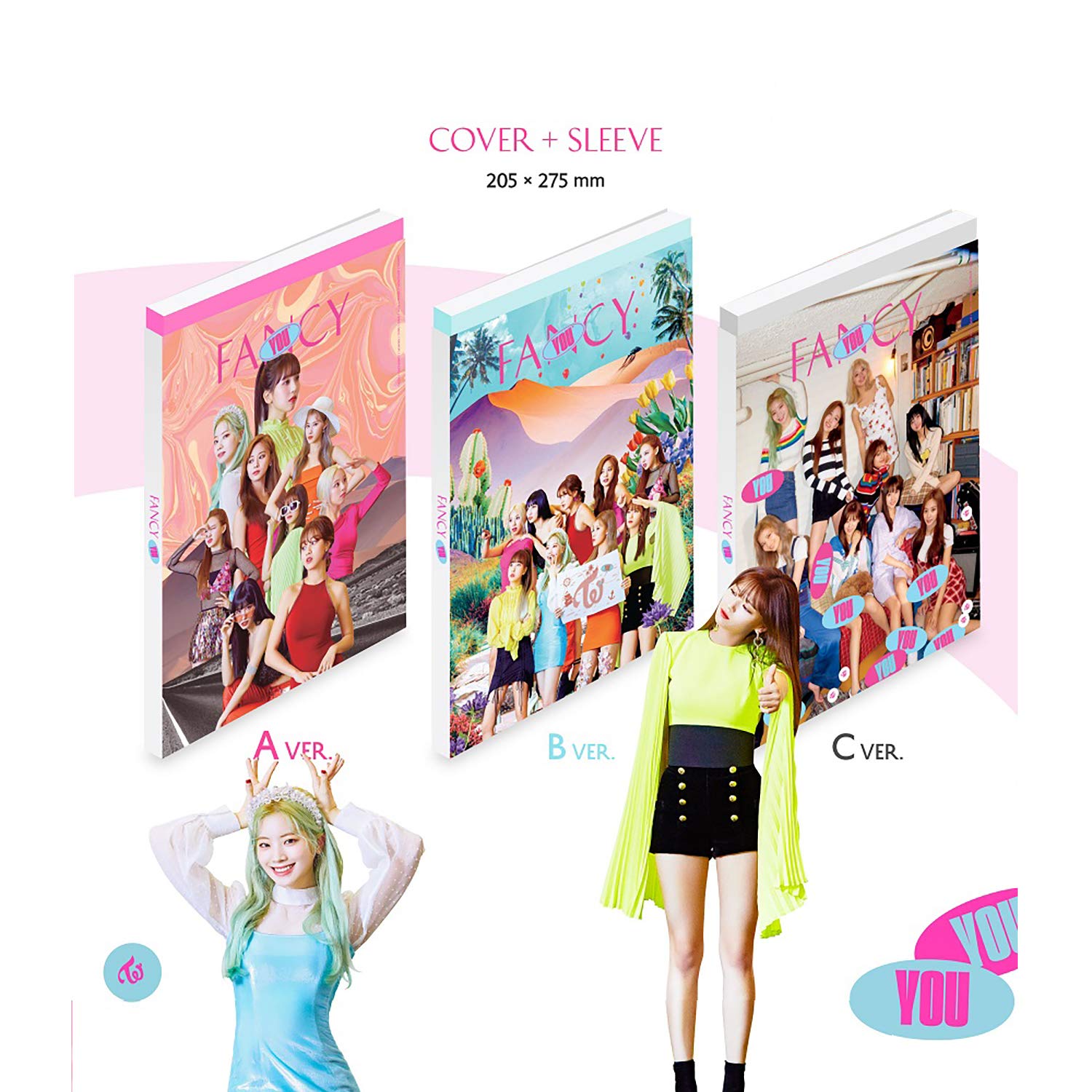 Amazon.co.jp: TWICE - ミニ7集アルバム[FANCY YOU] (C Ver.) フォト