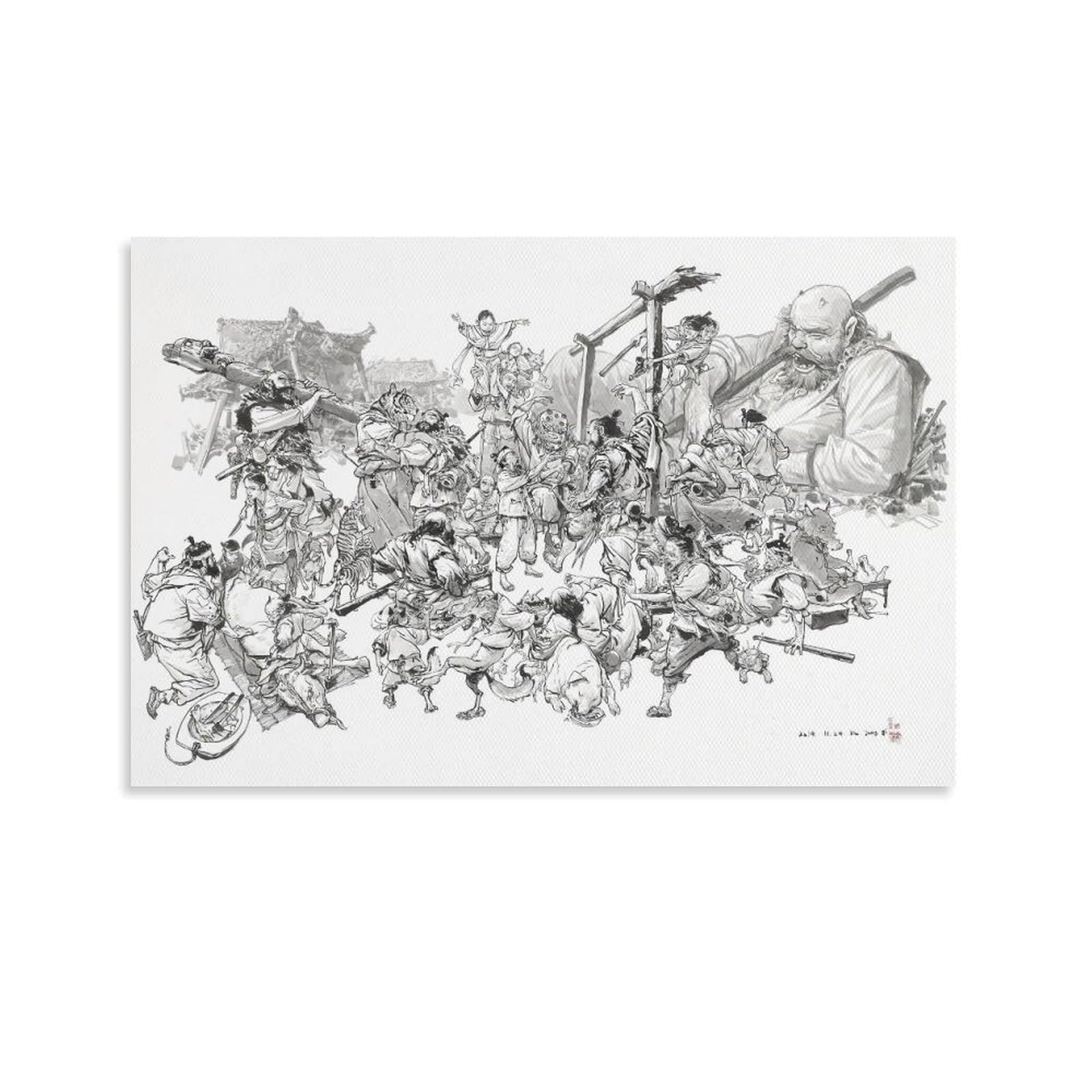 Amazon.co.jp: キム・ジョンギ 金政基 Kim Jung-gi 絵画 アート