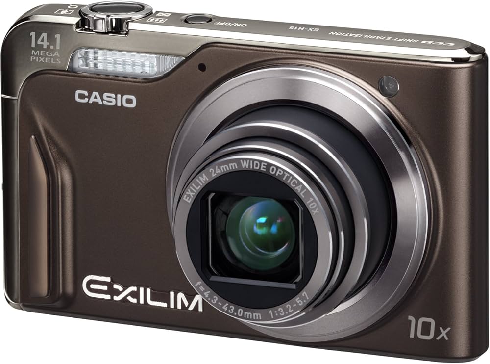 Amazon | CASIO デジタルカメラ EXILIM EX-H15 ブラウン EX-H15BN