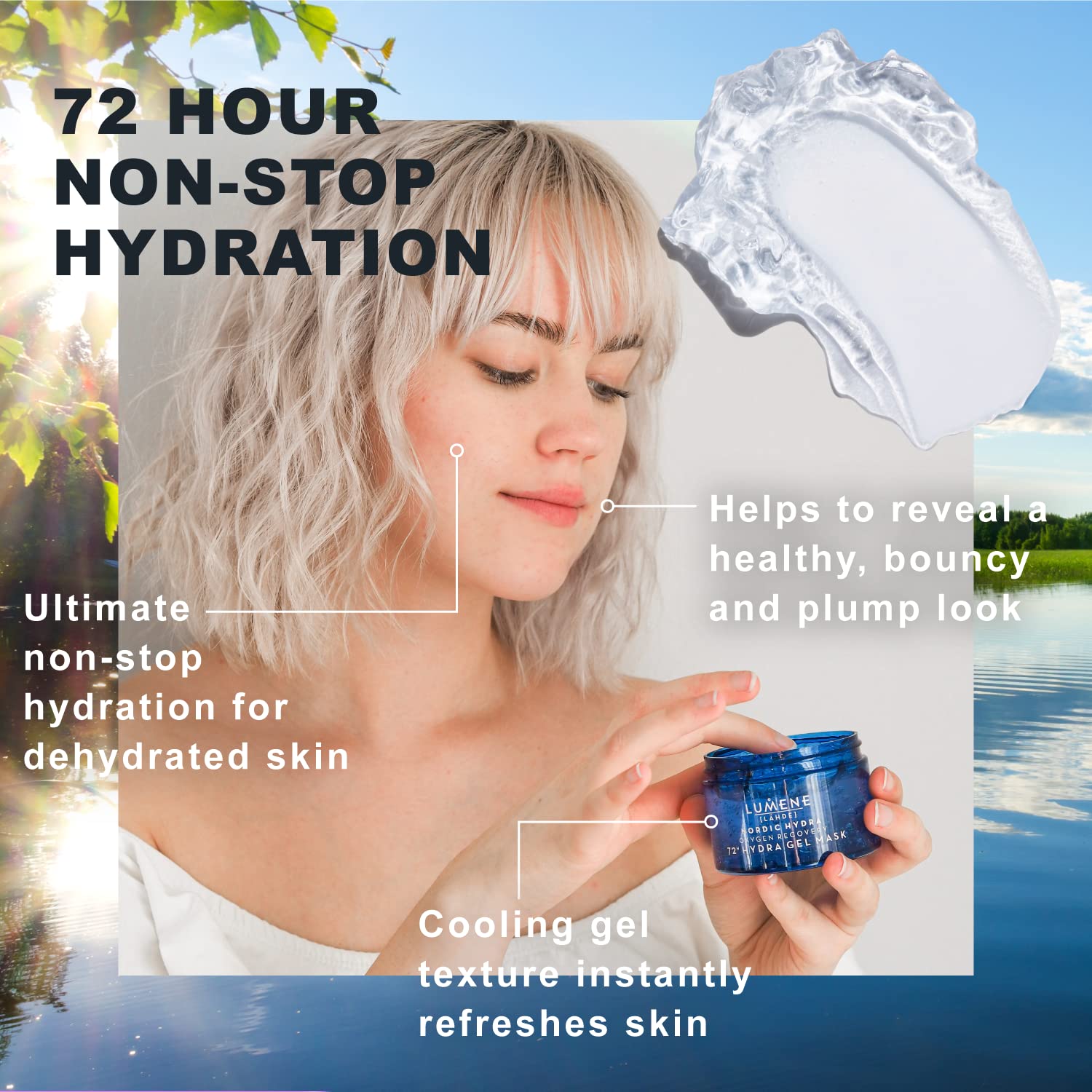 Amazon.com : Lumene [Lähde] Nordic Hydra Oxygen Recovery 72HR