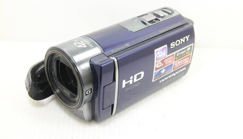 Amazon.co.jp: SONY デジタルHDビデオカメラレコーダー CX180 ブルー