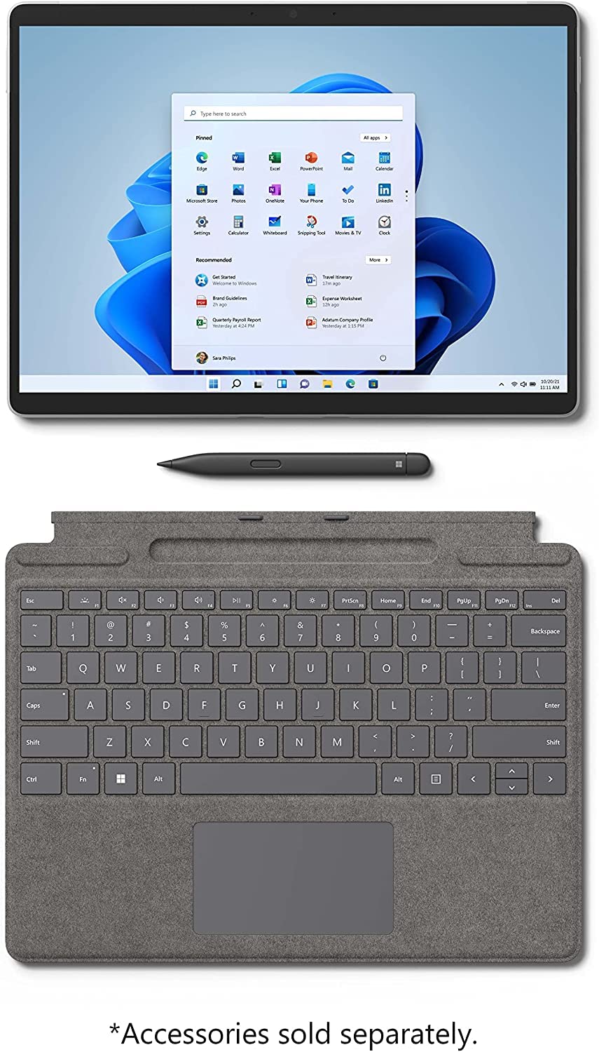 Amazon.com: Microsoft Surface Pro 8 Tablet, Intel Evo i7-1185G7