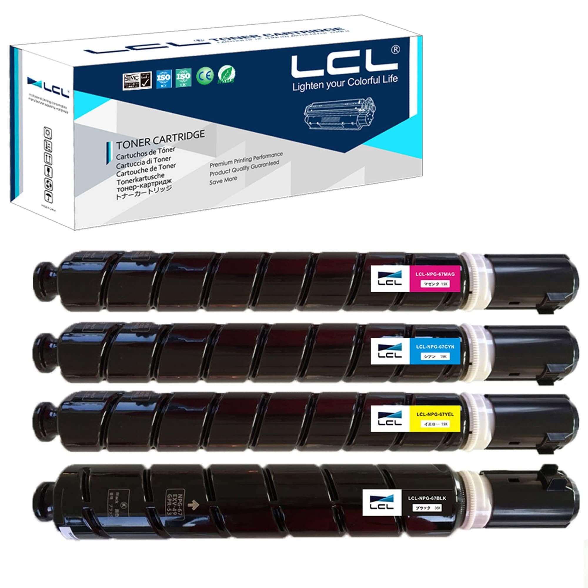 Amazon.co.jp: LCL CANON用 キャノン用 NPG-67 NPG-67BLK NPG-67CYN