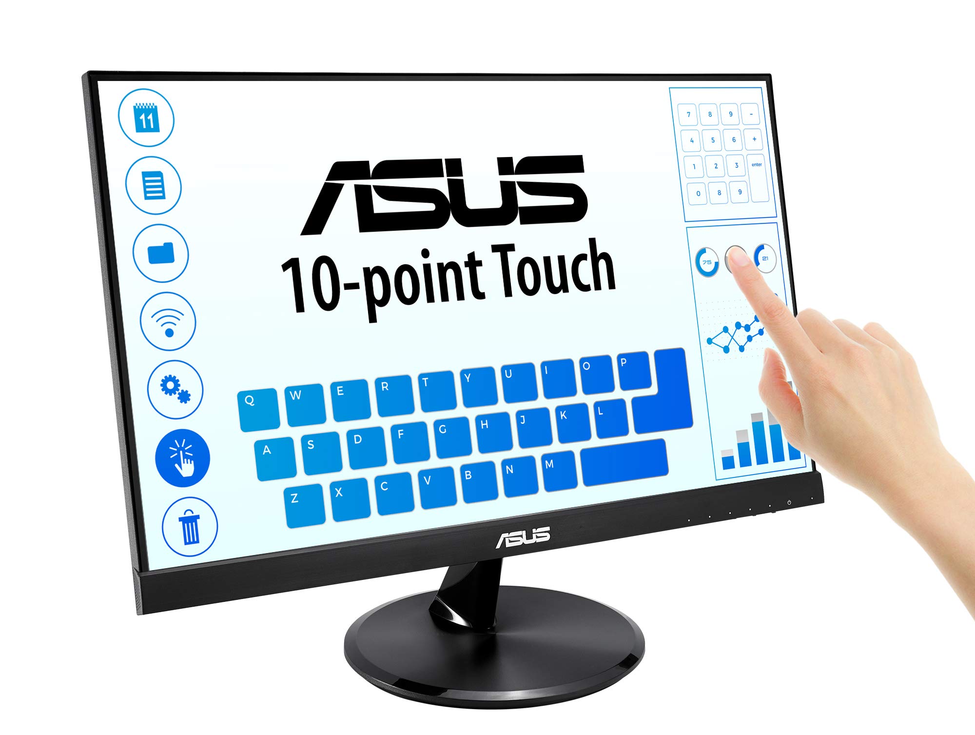 Amazon.co.jp: ASUS タッチモニター Eye Care VT229H 21.5インチ 75Hz