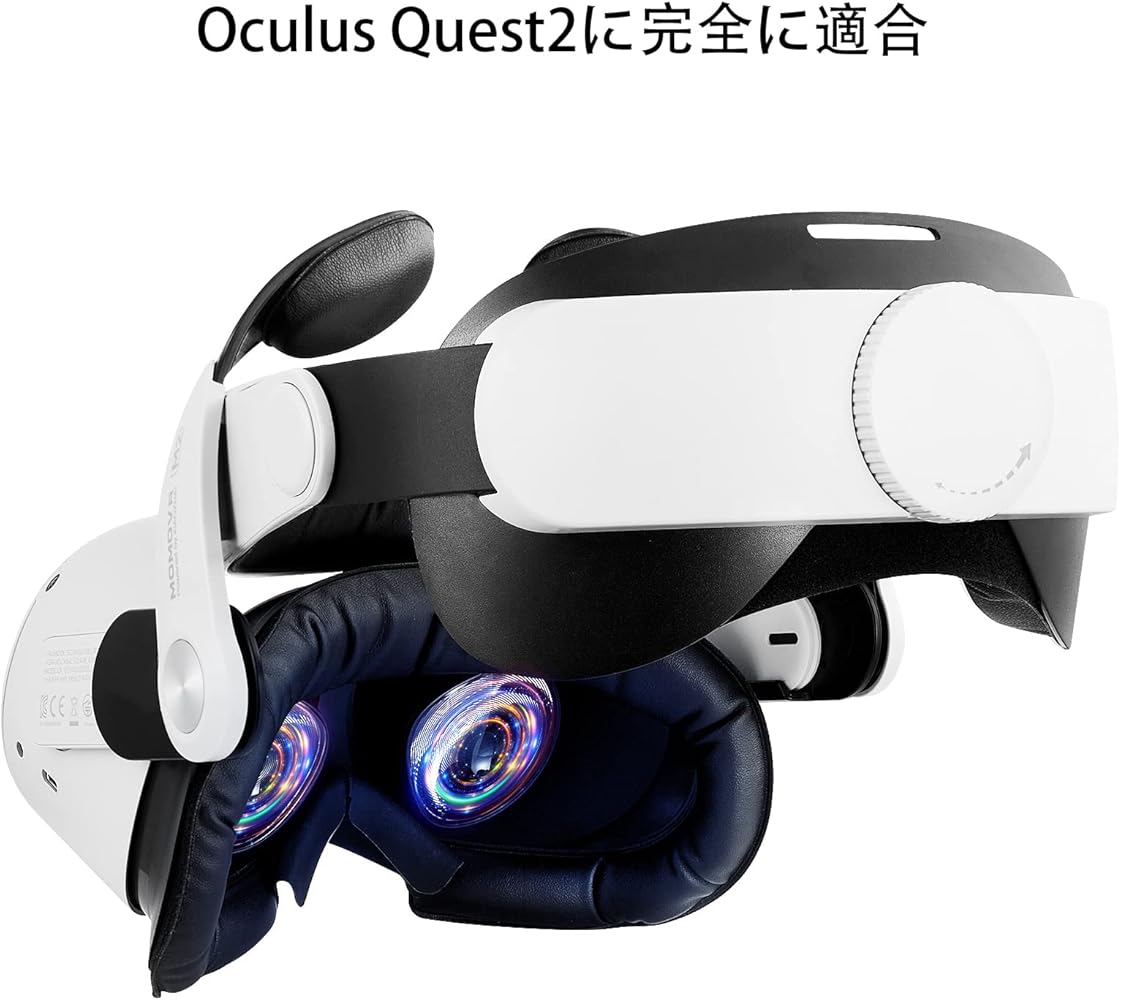 Amazon.co.jp: MOMOVR M2 Eliteストラップ（Oculus Quest 2用）、交換