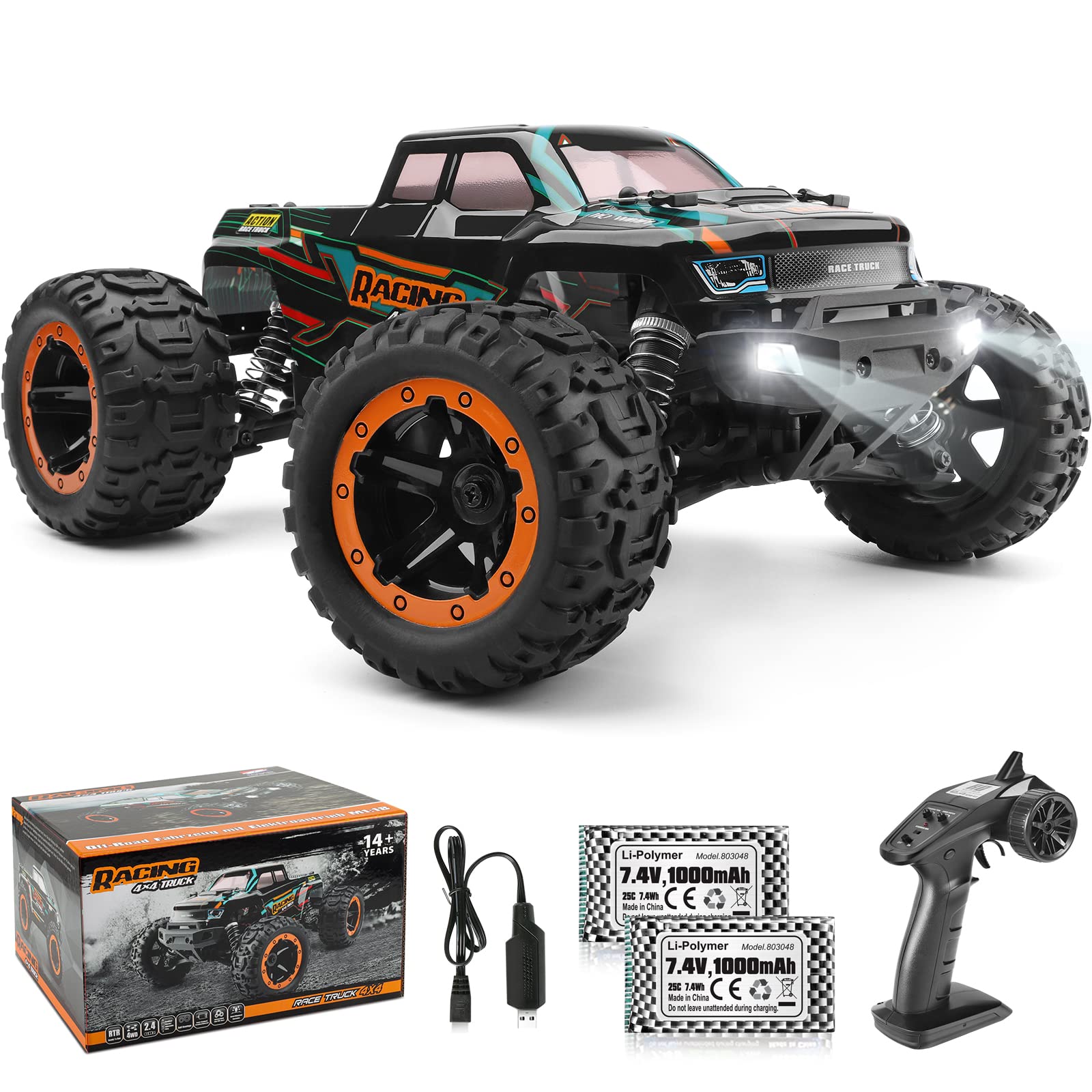 Amazon.co.jp: HAIBOXING RCカー 16889 1:16 リモコンカー 大人用 高速