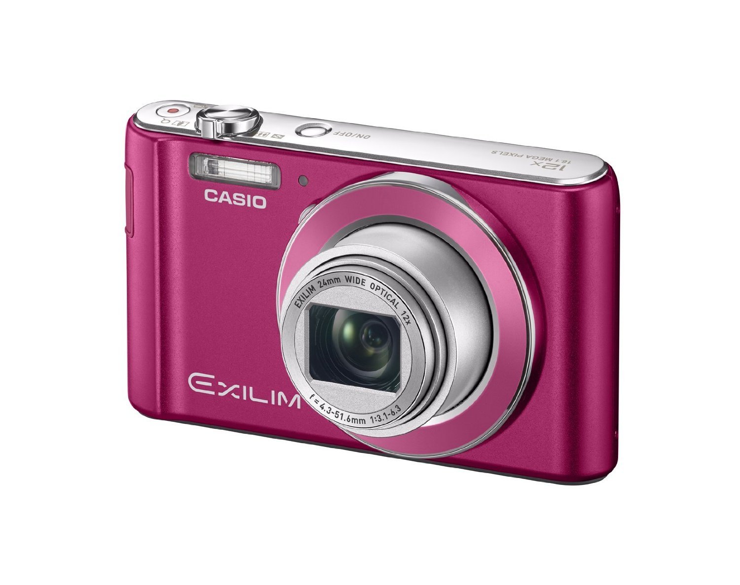 Amazon.co.jp: CASIO デジタルカメラ EXILIM EX-ZS190PK 広角24mm 光学