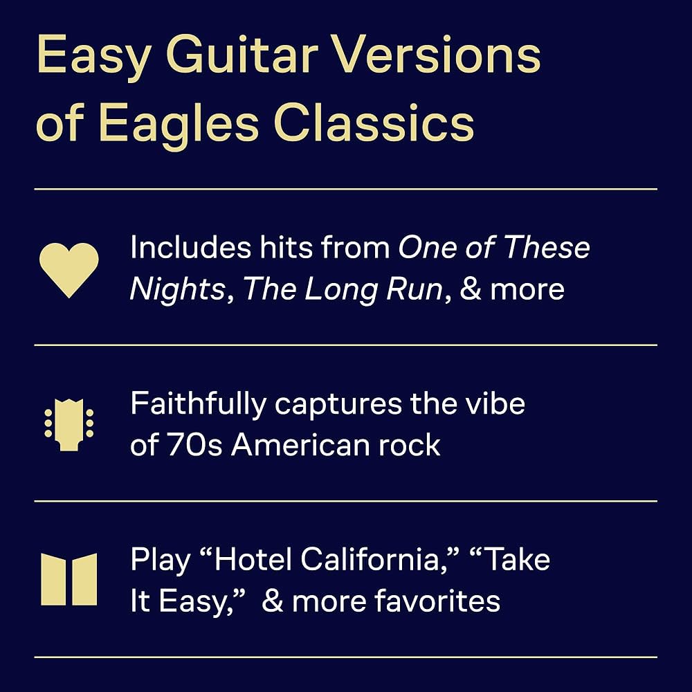 Amazon.com: The Best of Eagles for Guitar Updated Edition | Easy
