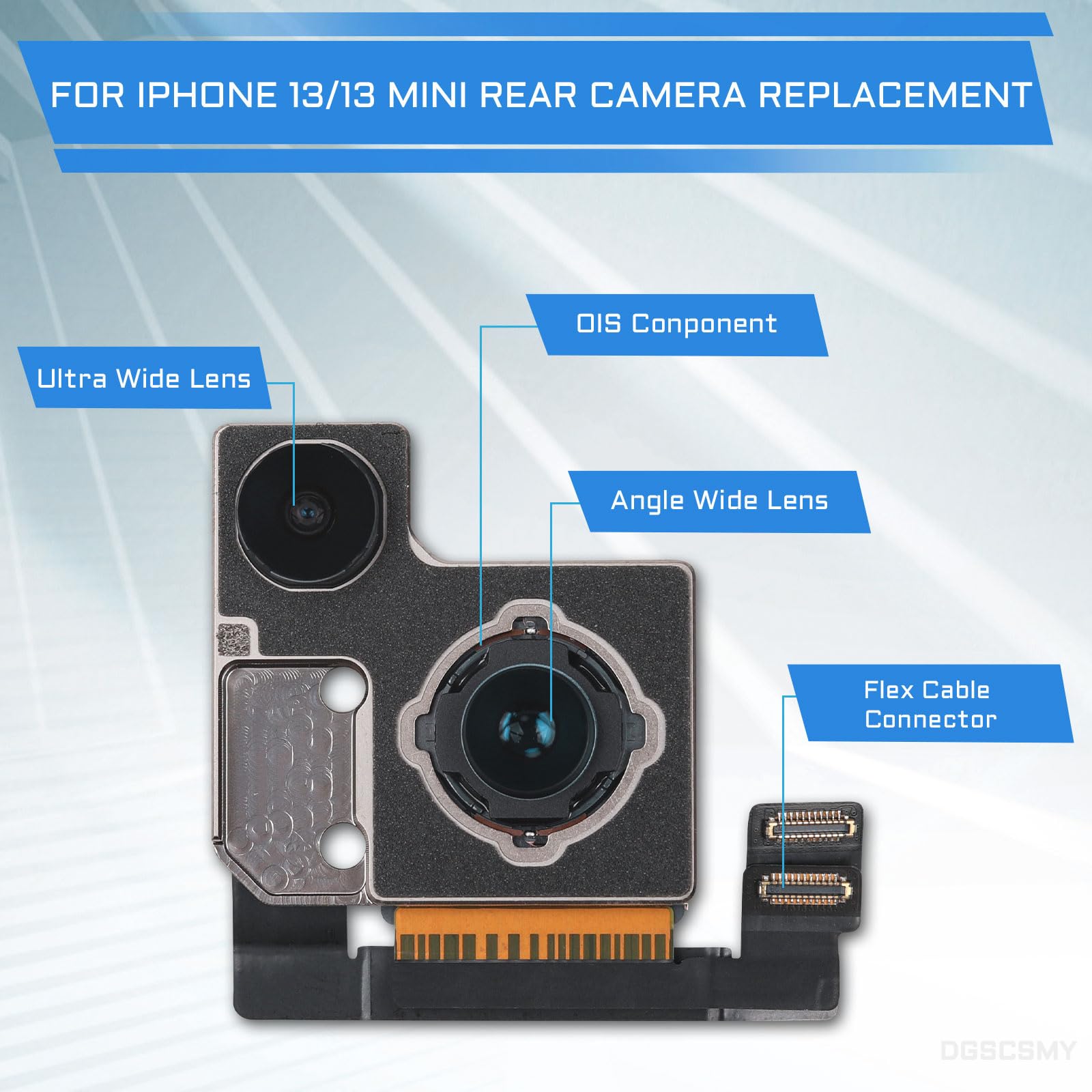 Amazon.com: DGSCSMY for iPhone 13 Rear Camera Replacement OEM for