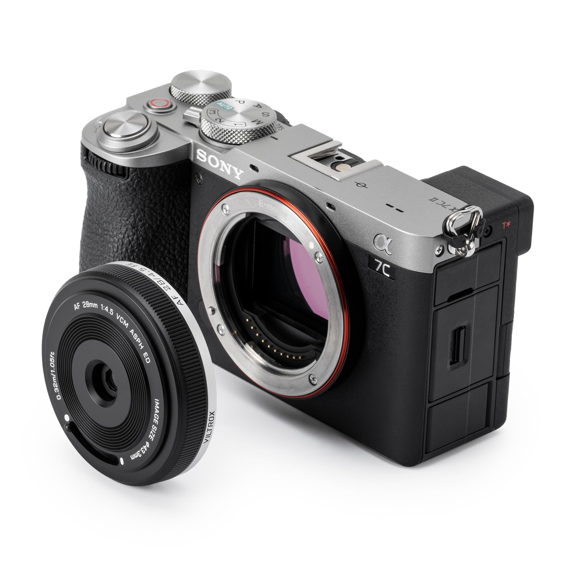 Amazon.co.jp: VILTROX AF 28mm F4.5 FE 超薄型 レンズ Sony Eマウント