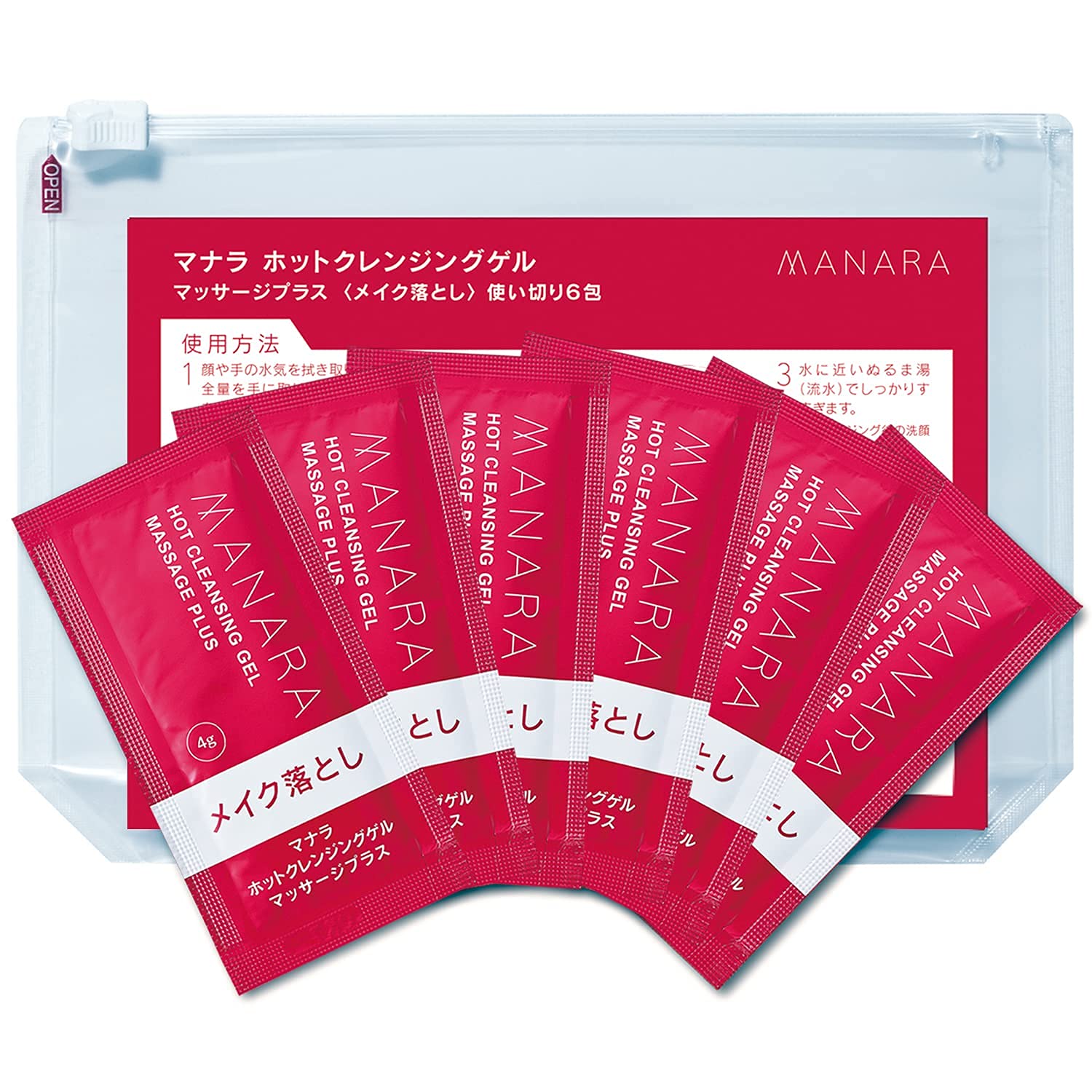 Amazon | マナラ ホットクレンジングゲル お試しサイズ (6回分)『美容