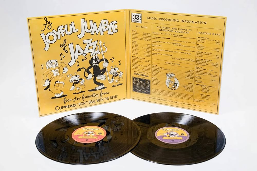 Cuphead Vinyl Soundtrack - Don't Deal With The Devil (2x 12-inch