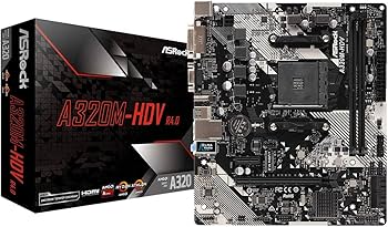 Amazon | ASRock AMD Ryzen AM4 対応 A320 チップ搭載 MicroATX