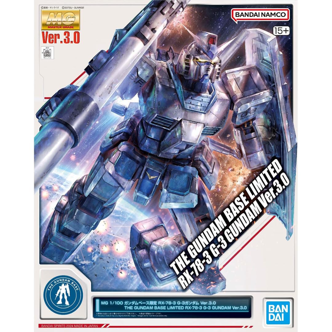 Amazon | MG 1/100 ガンダムベース限定 RX-78-3 G-3ガンダム Ver.3.0