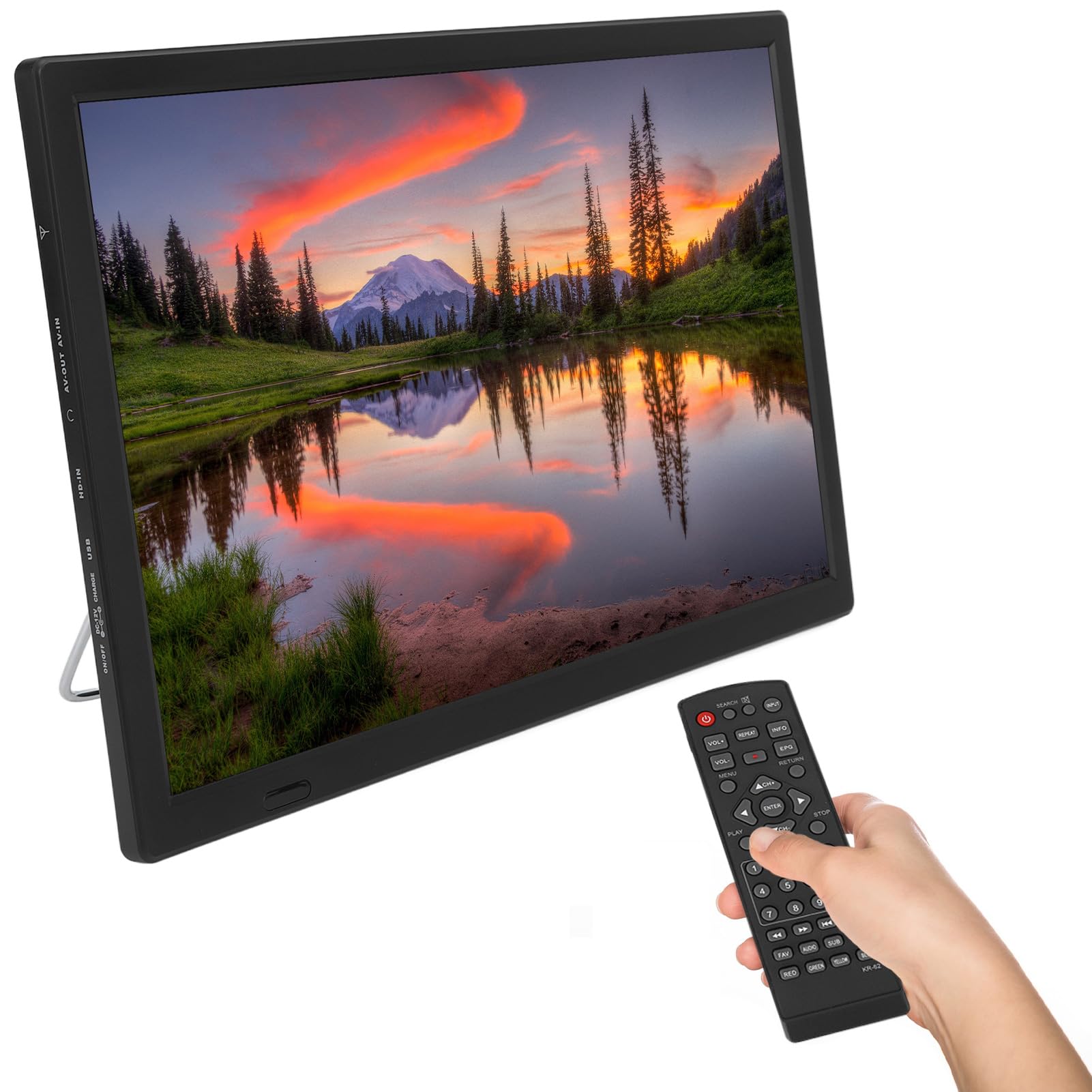 Amazon | 16インチポータブルLEDテレビ、1080PデジタルTV ATSC高感度