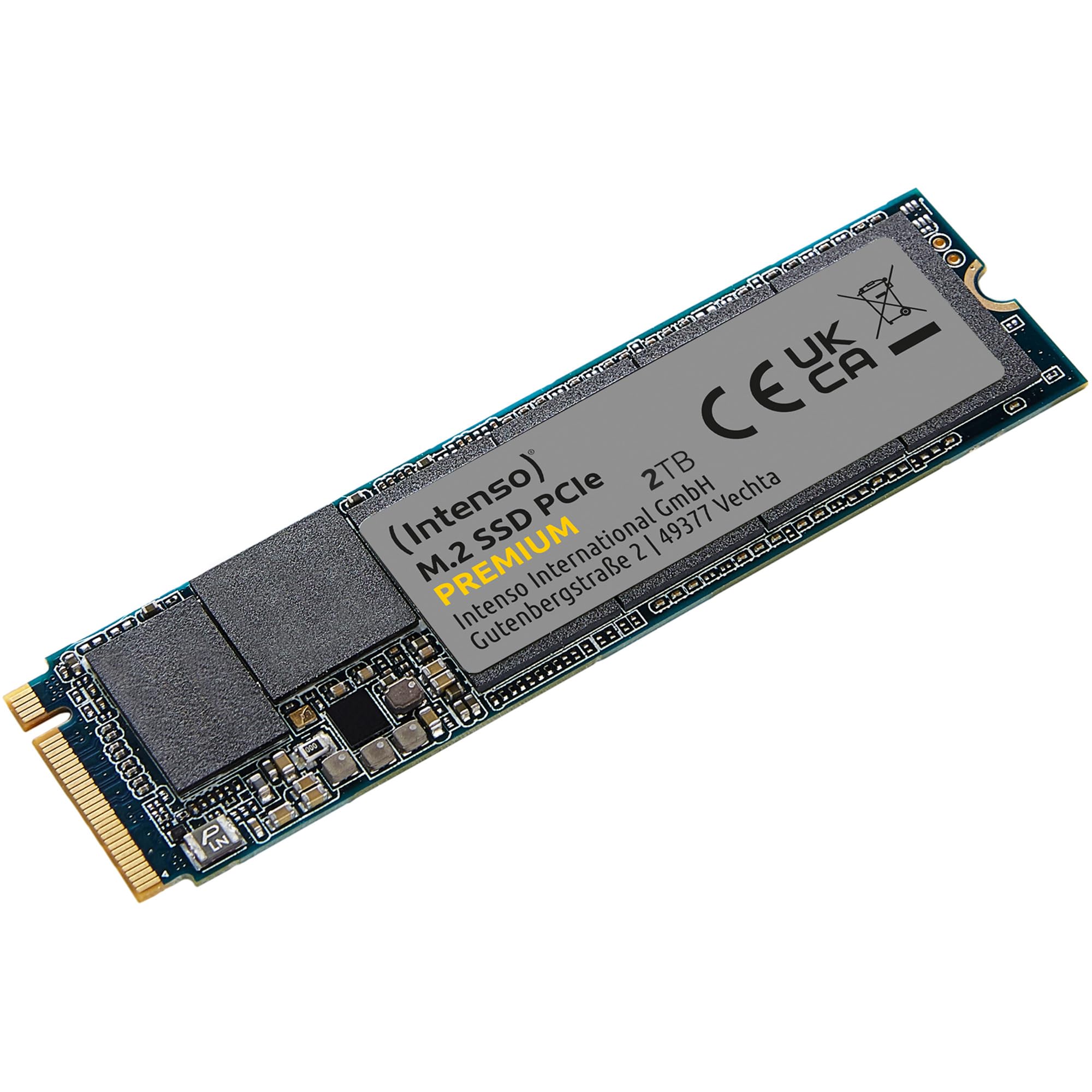 Amazon.com: Intenso 2TB M.2 SSD PCIe Premium, up to 2100 MB/s