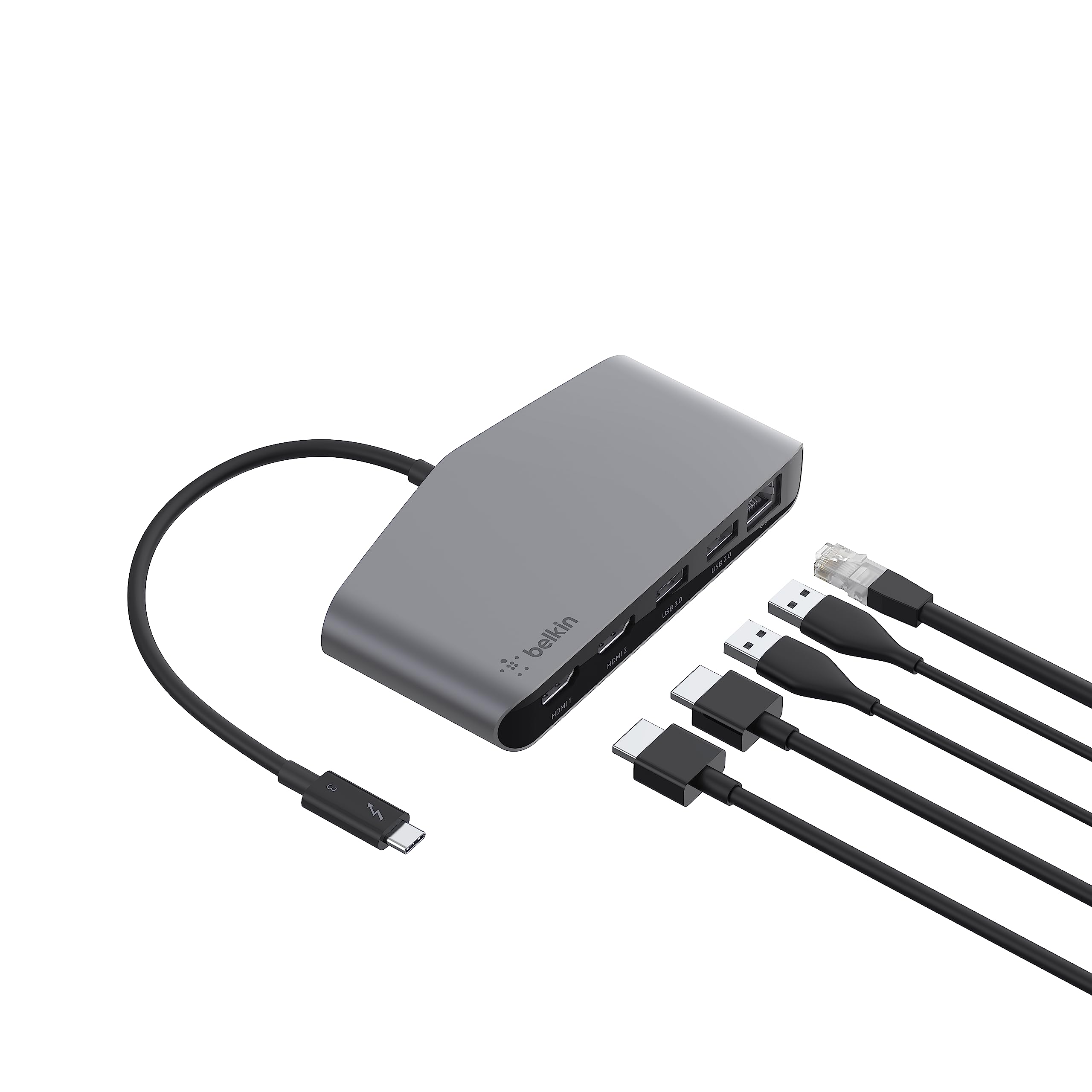 Amazon.com: Belkin Thunderbolt 3 Dock Mini HD With Cable - Usb C